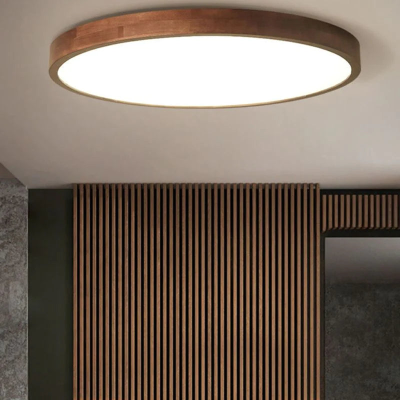 Muto Moderno LED Geometriche Plafoniere Legno/Acrilico Sala da Pranzo