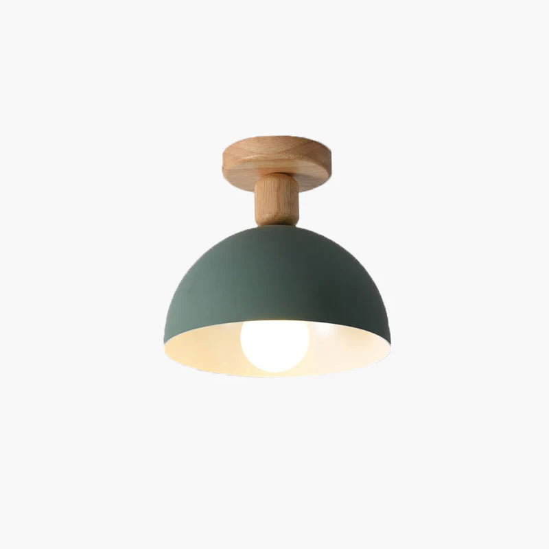 Muto Moderno Metallo Legno Plafoniere Camera da Letto