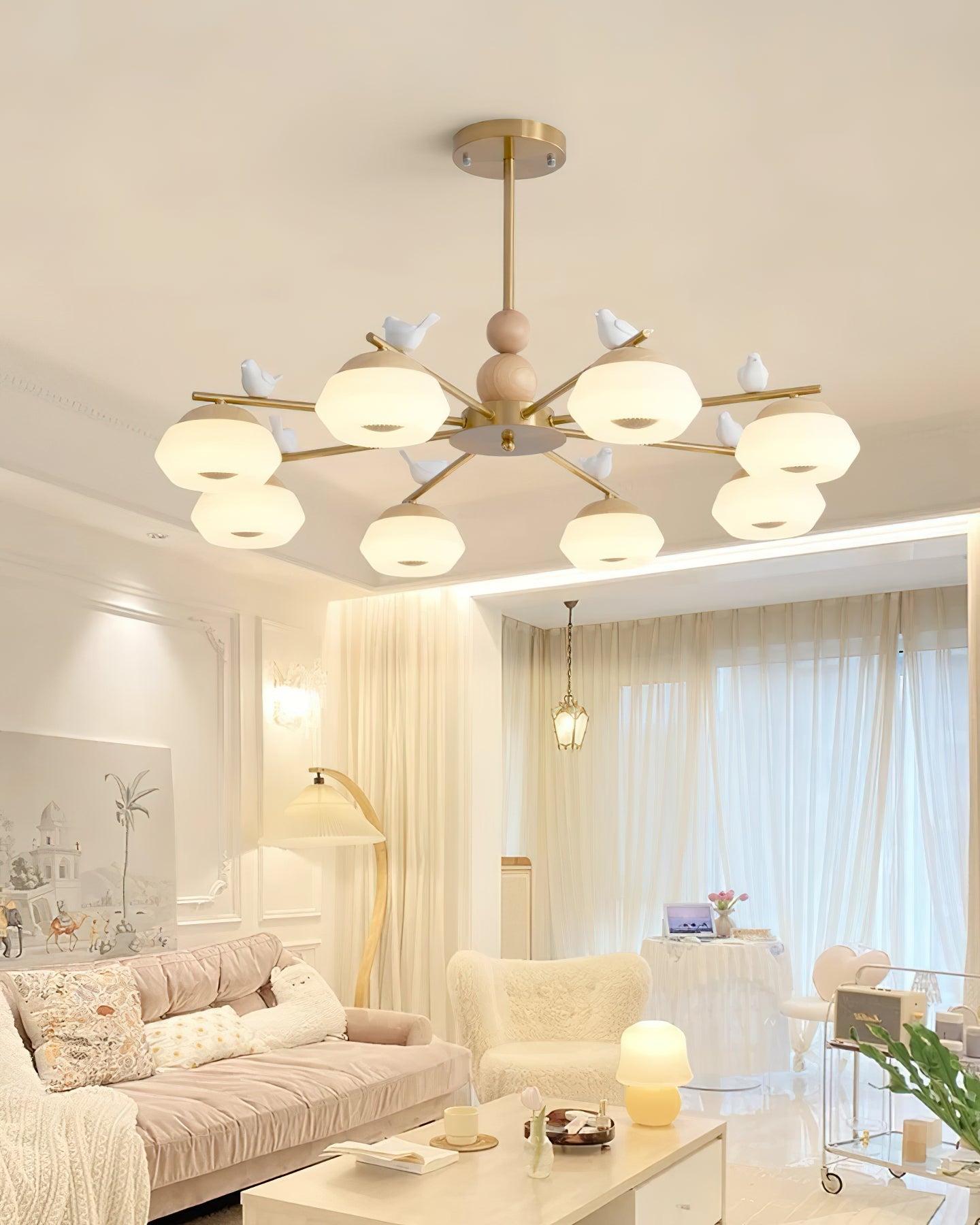 Ozawa Chandelier - Blowlighting
