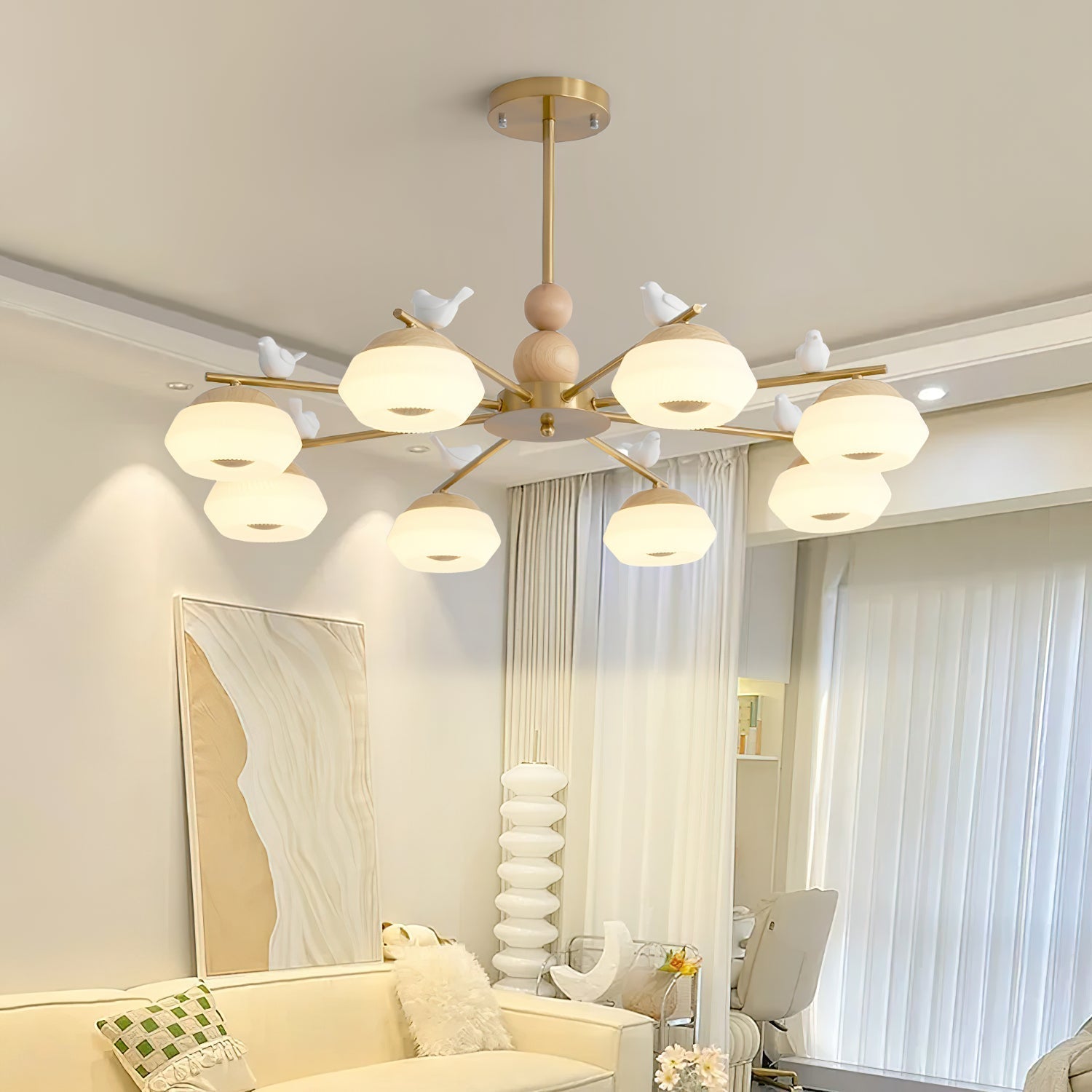 Ozawa Chandelier - Blowlighting