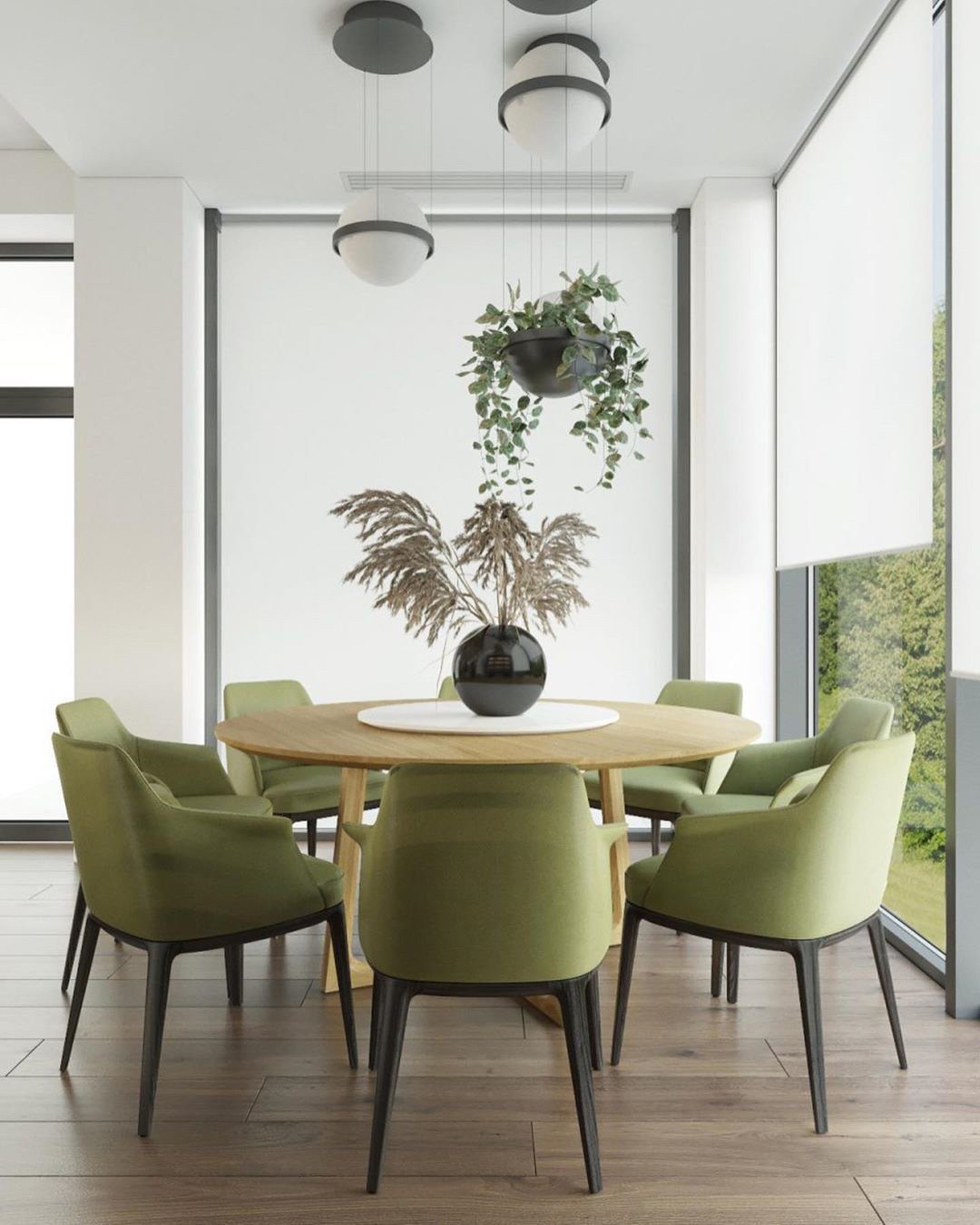 Vacaria Modern Minimalist Metal Plastic Pendant Lamp - Lamp Copper