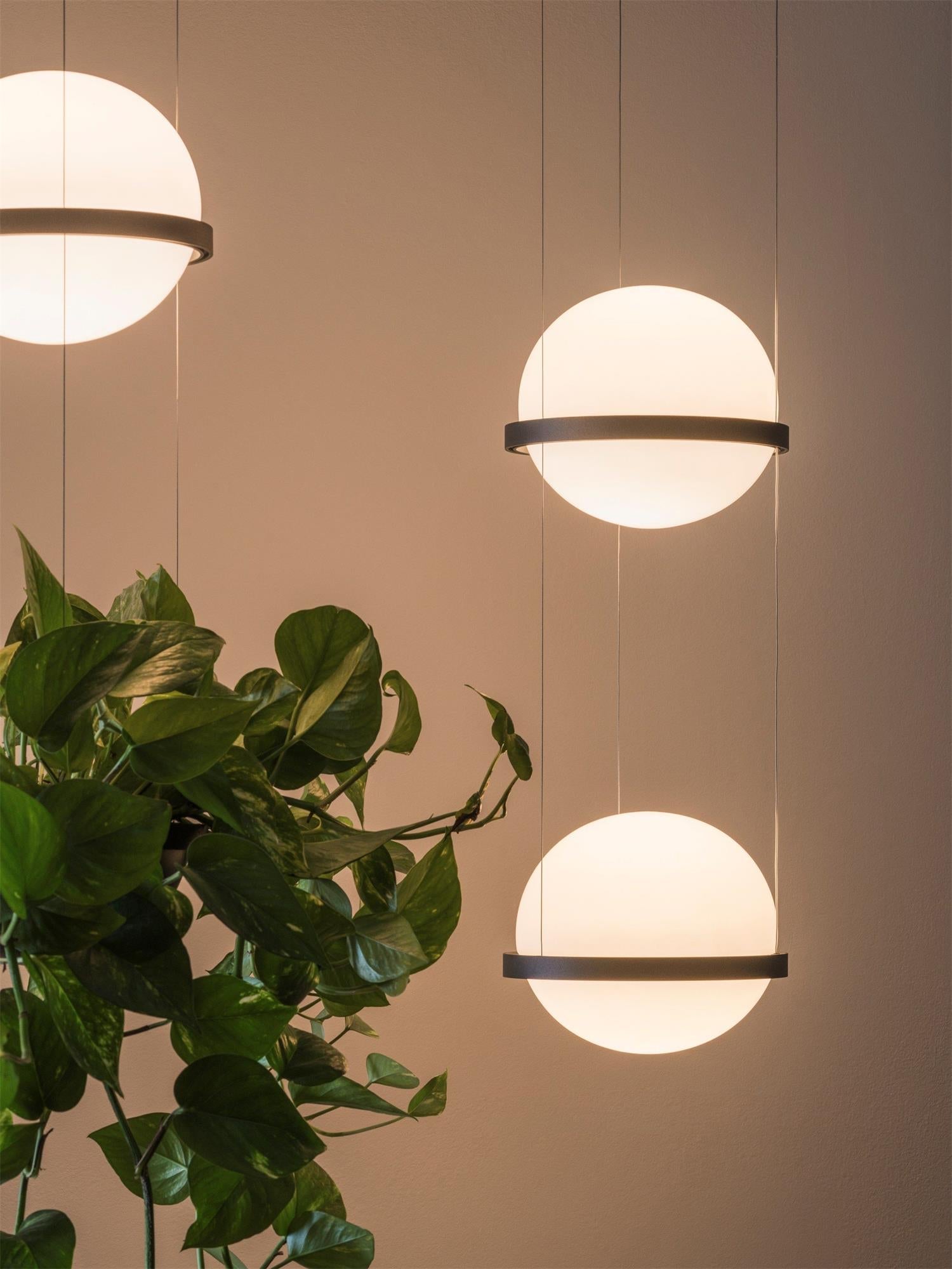 Vacaria Modern Minimalist Metal Plastic Pendant Lamp - Lamp Copper