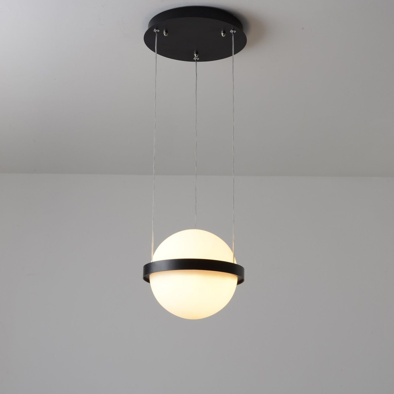 Vacaria Modern Minimalist Metal Plastic Pendant Lamp - Lamp Copper