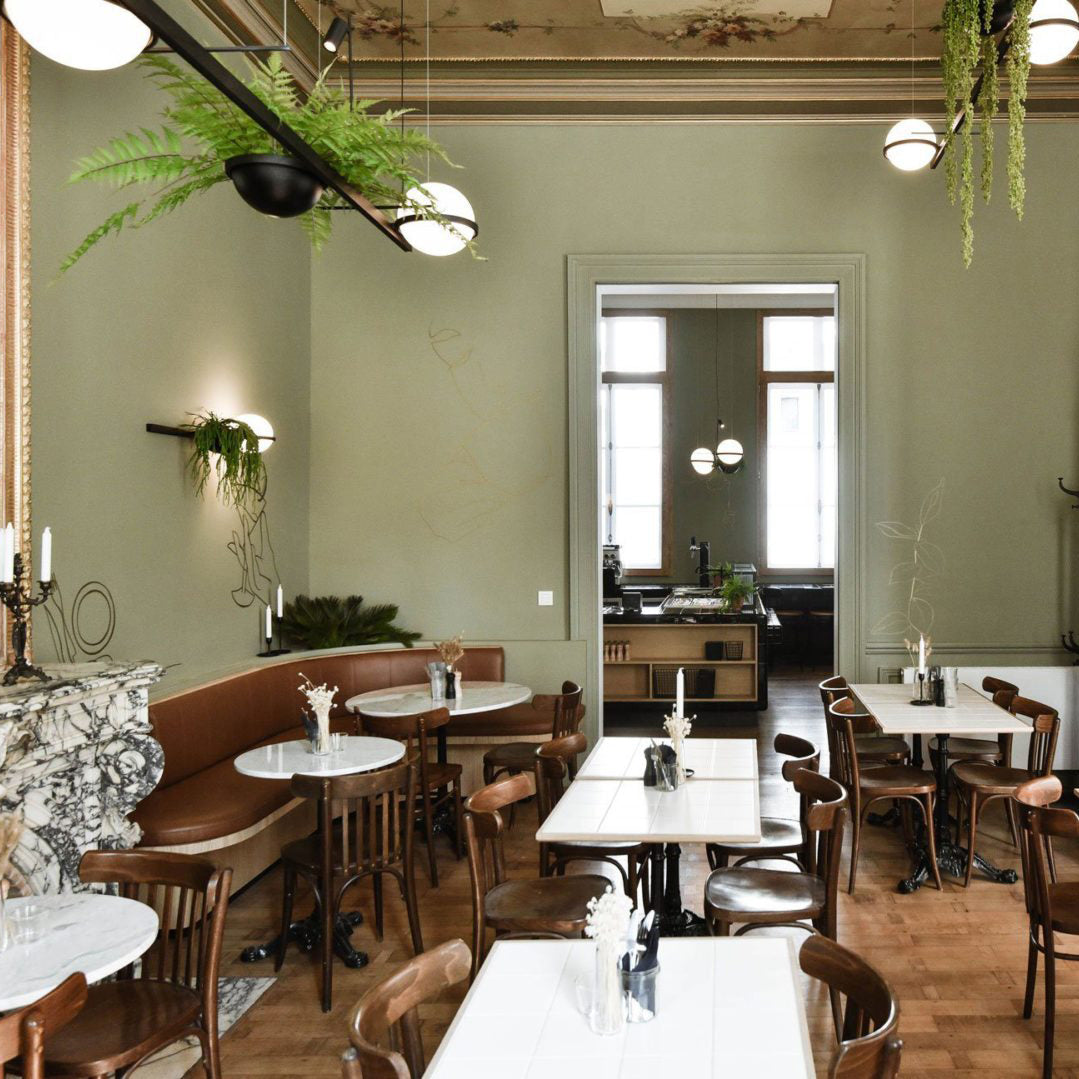 Vacaria Modern Minimalist Metal Plastic Pendant Lamp - Lamp Copper