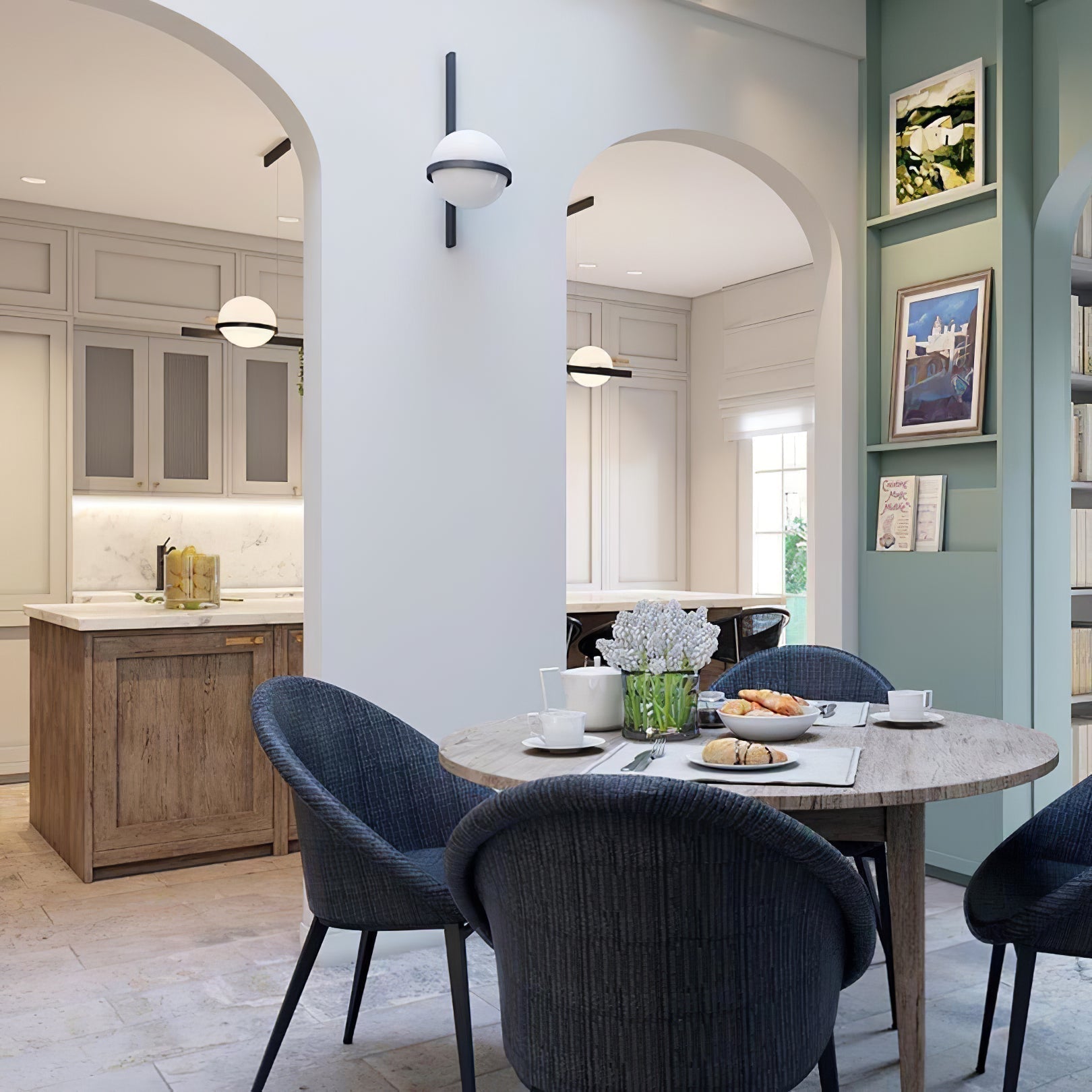 Olthaarae Modern Minimalist Plastic Metal Wall Lamp - Lamp Copper