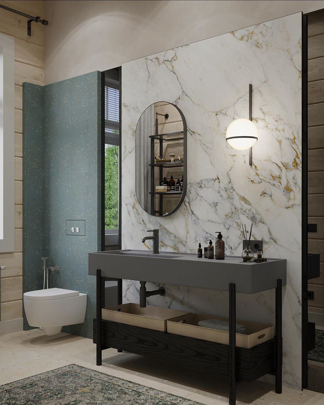 Olthaarae Modern Minimalist Plastic Metal Wall Lamp - Lamp Copper