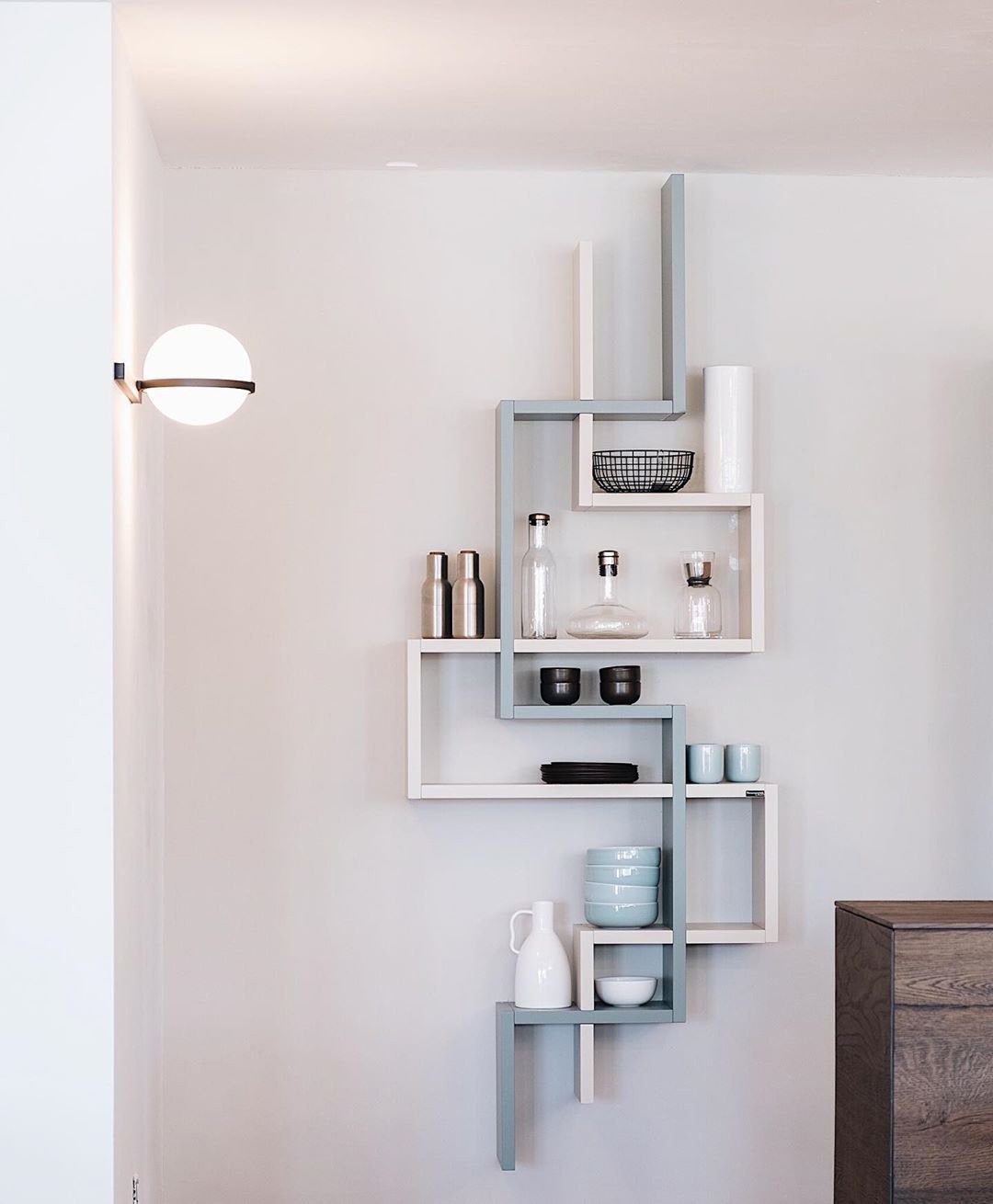 Olthaarae Modern Minimalist Plastic Metal Wall Lamp - Lamp Copper