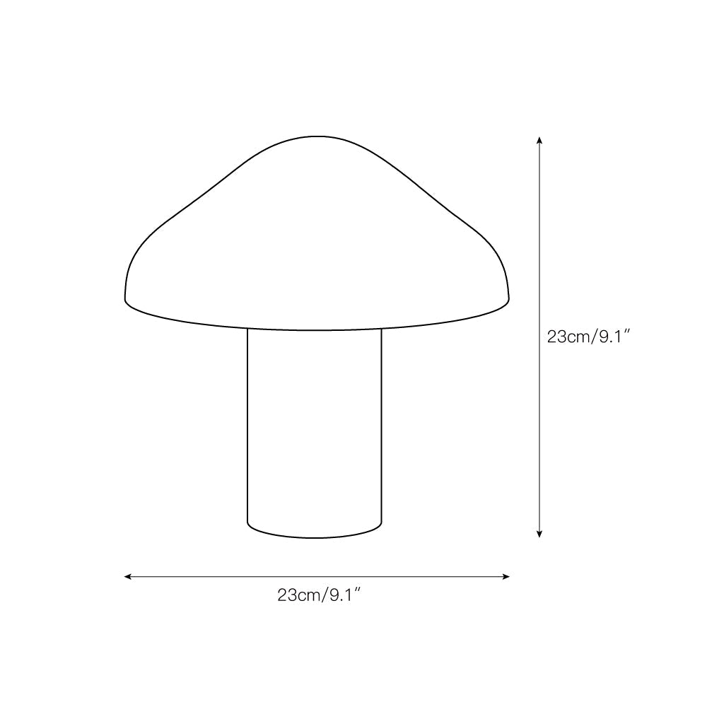 Pao Portable Table Lamp (built-in battery) - Lamp Copper