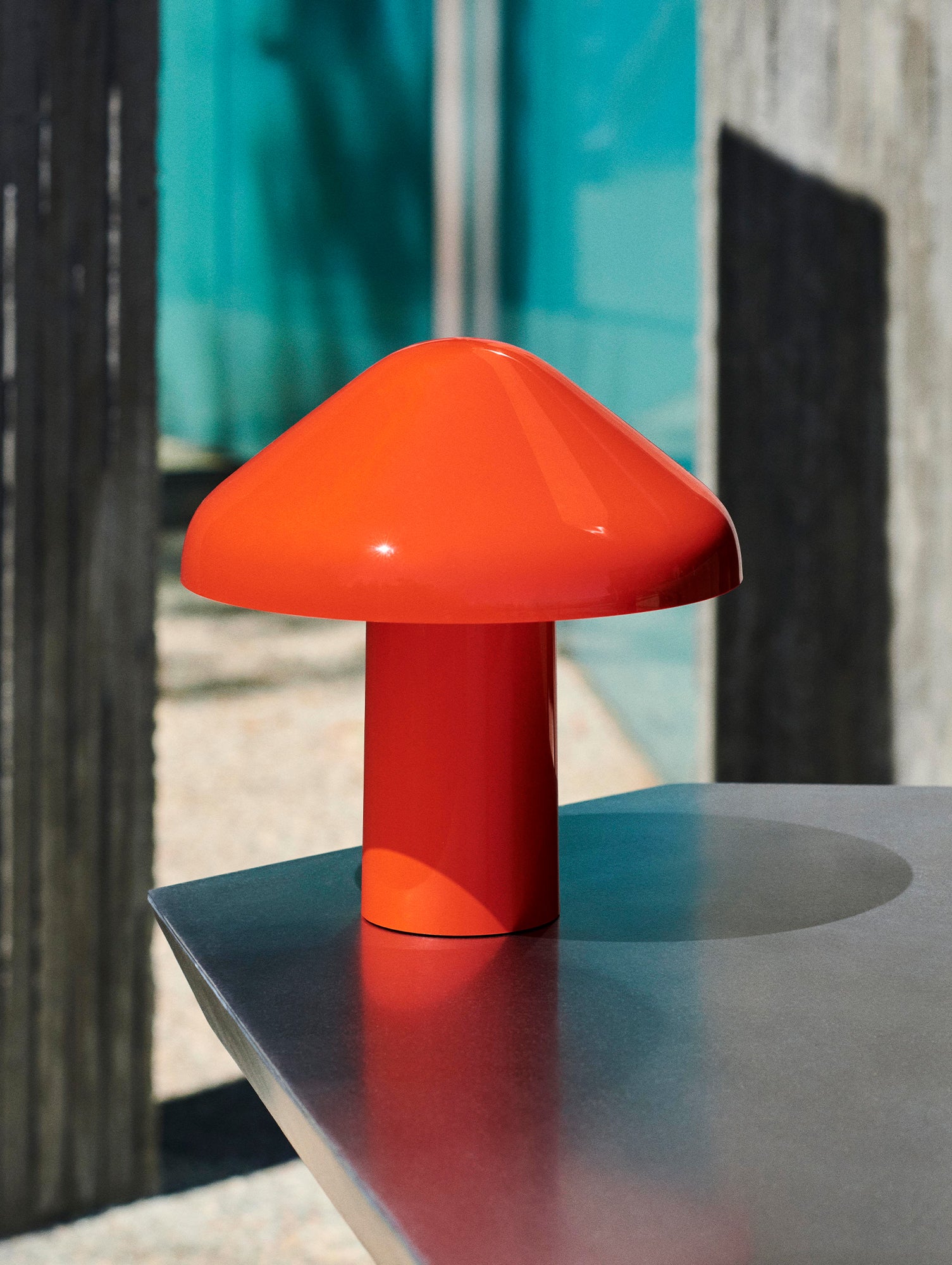Pao Portable Table Lamp (built-in battery) - Lamp Copper