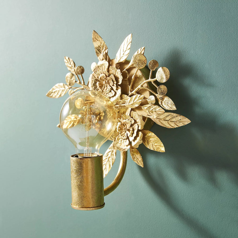 Ullaeiel Postmodern Luxury Metal Wall Lamp - Lamp Copper