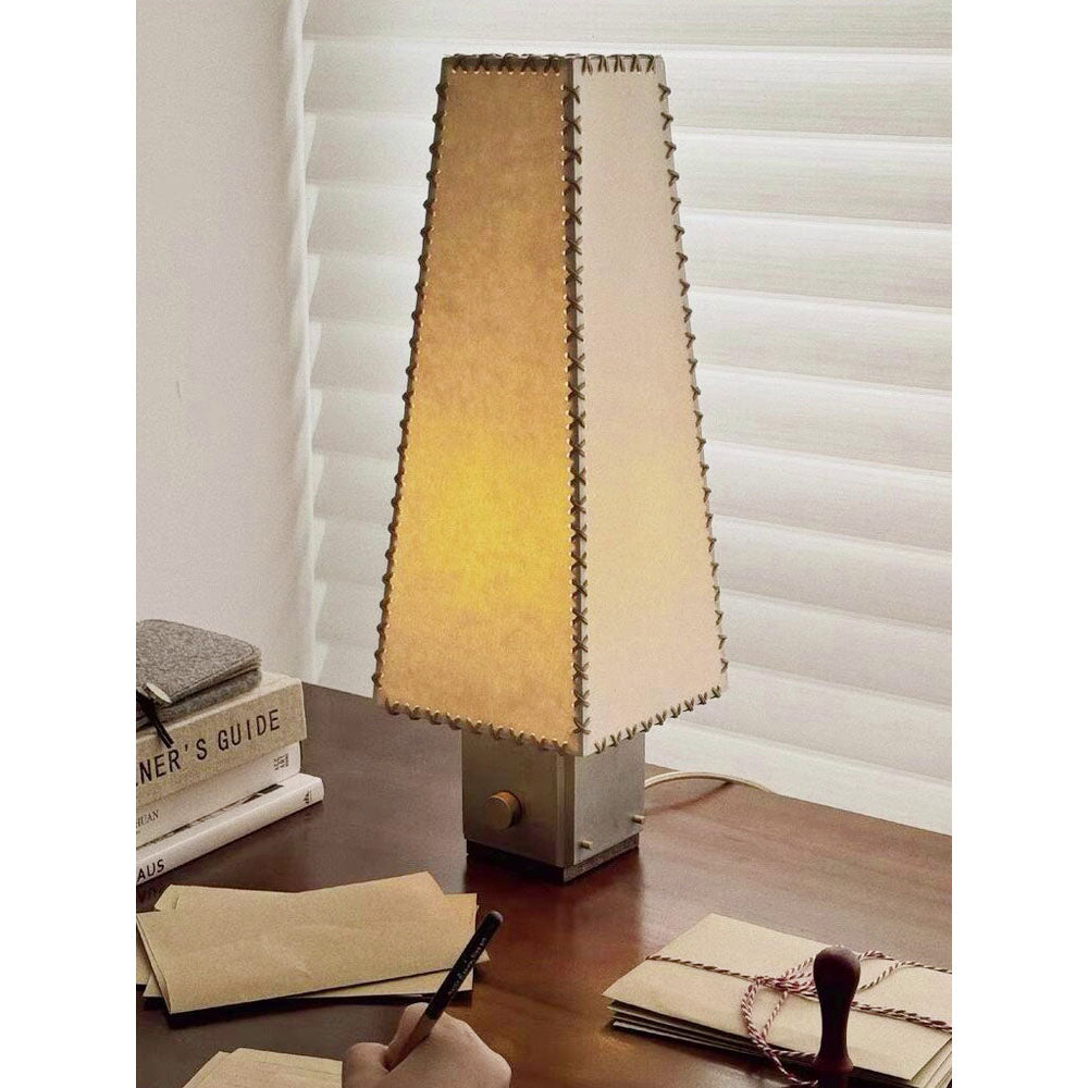 Parchment Table Lamp - Lamp Copper