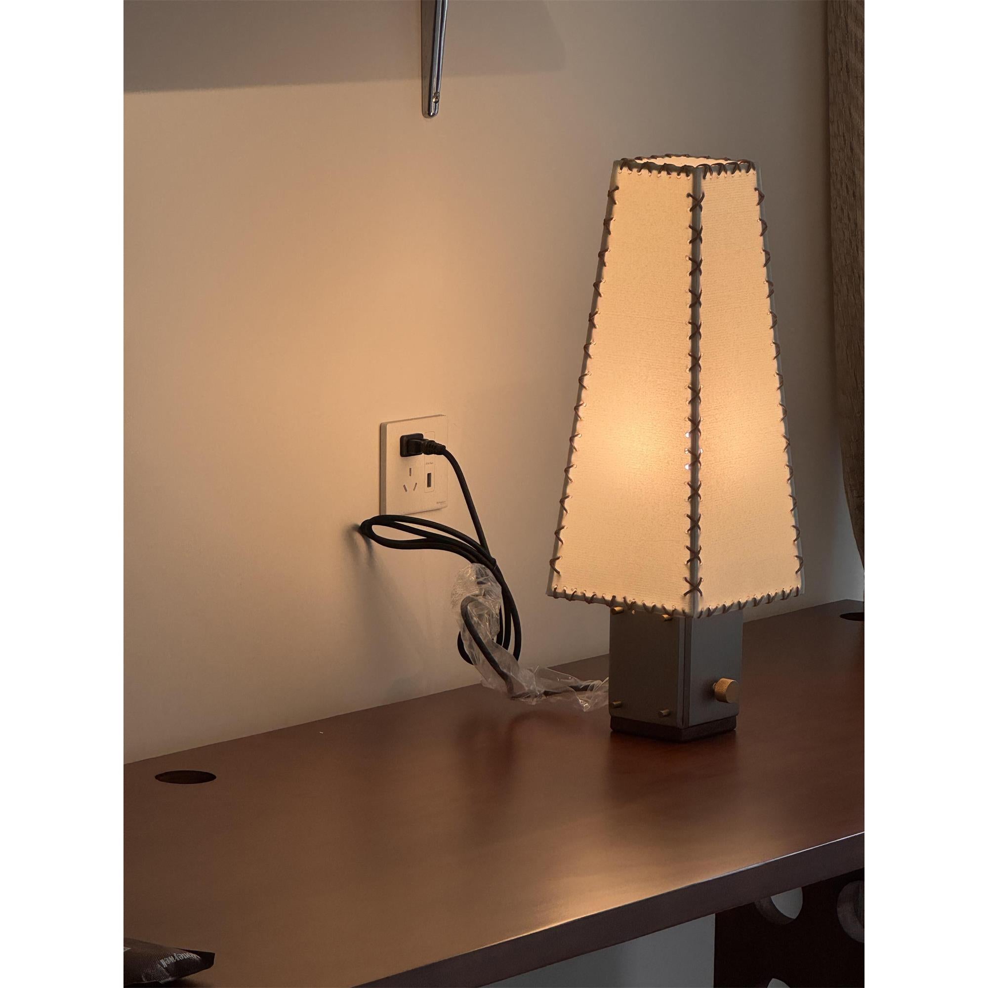 Parchment Table Lamp - Lamp Copper