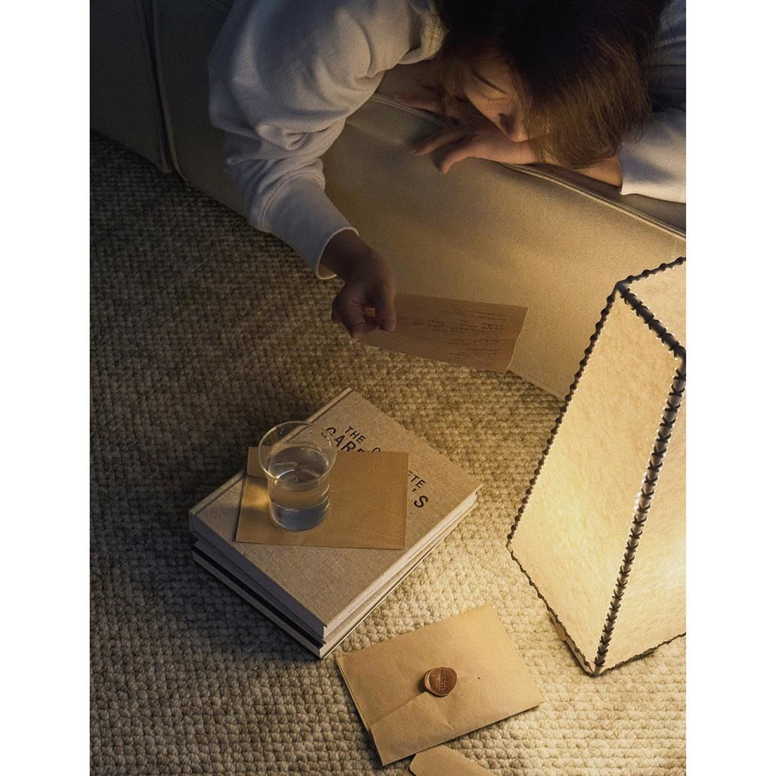 Parchment Table Lamp - Lamp Copper