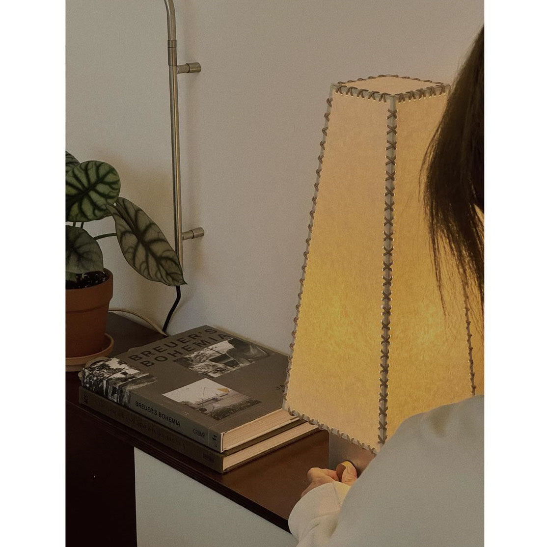 Parchment Table Lamp - Lamp Copper