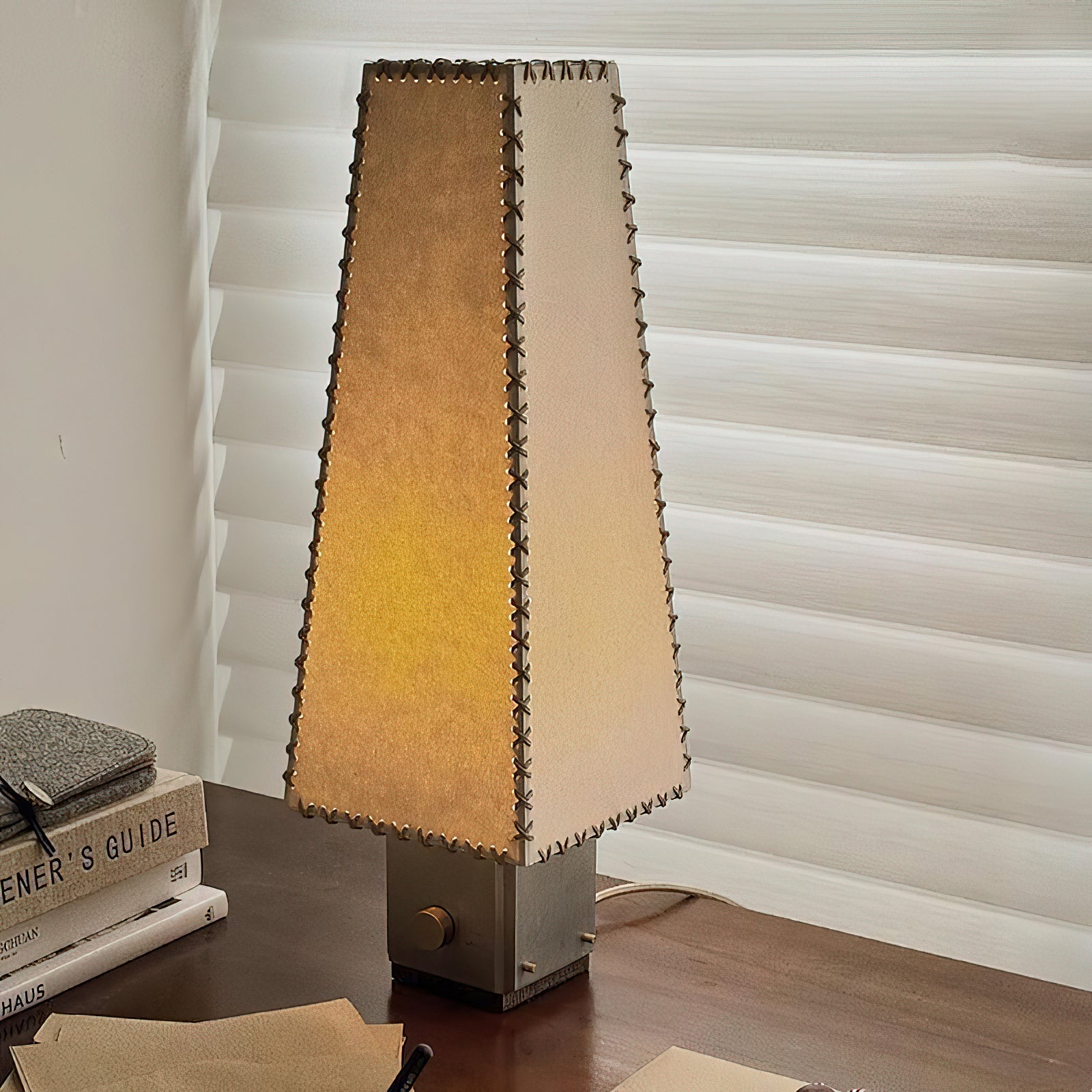 Parchment Table Lamp - Lamp Copper