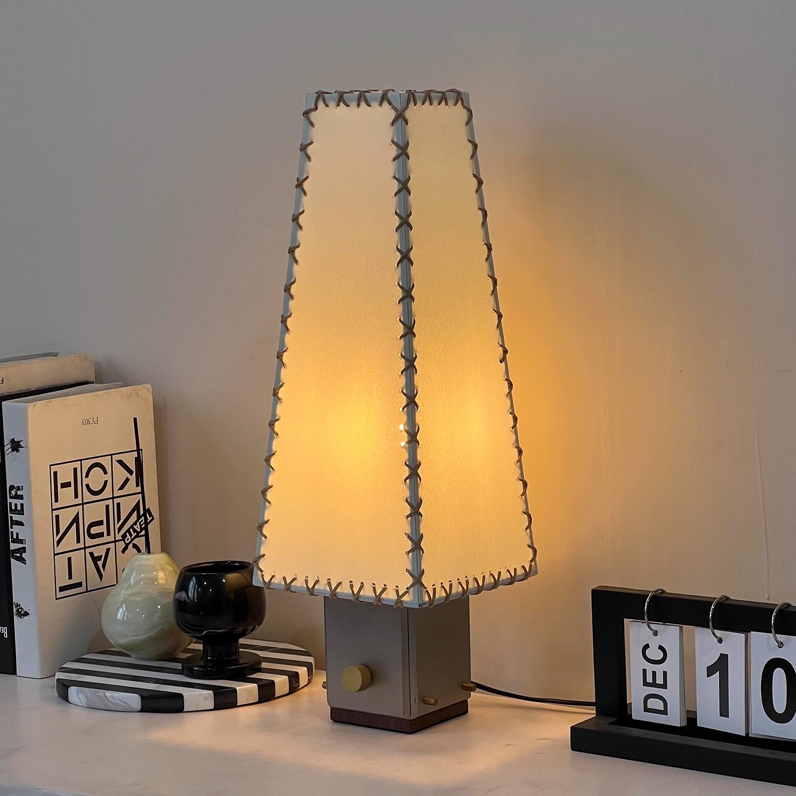 Parchment Table Lamp - Lamp Copper