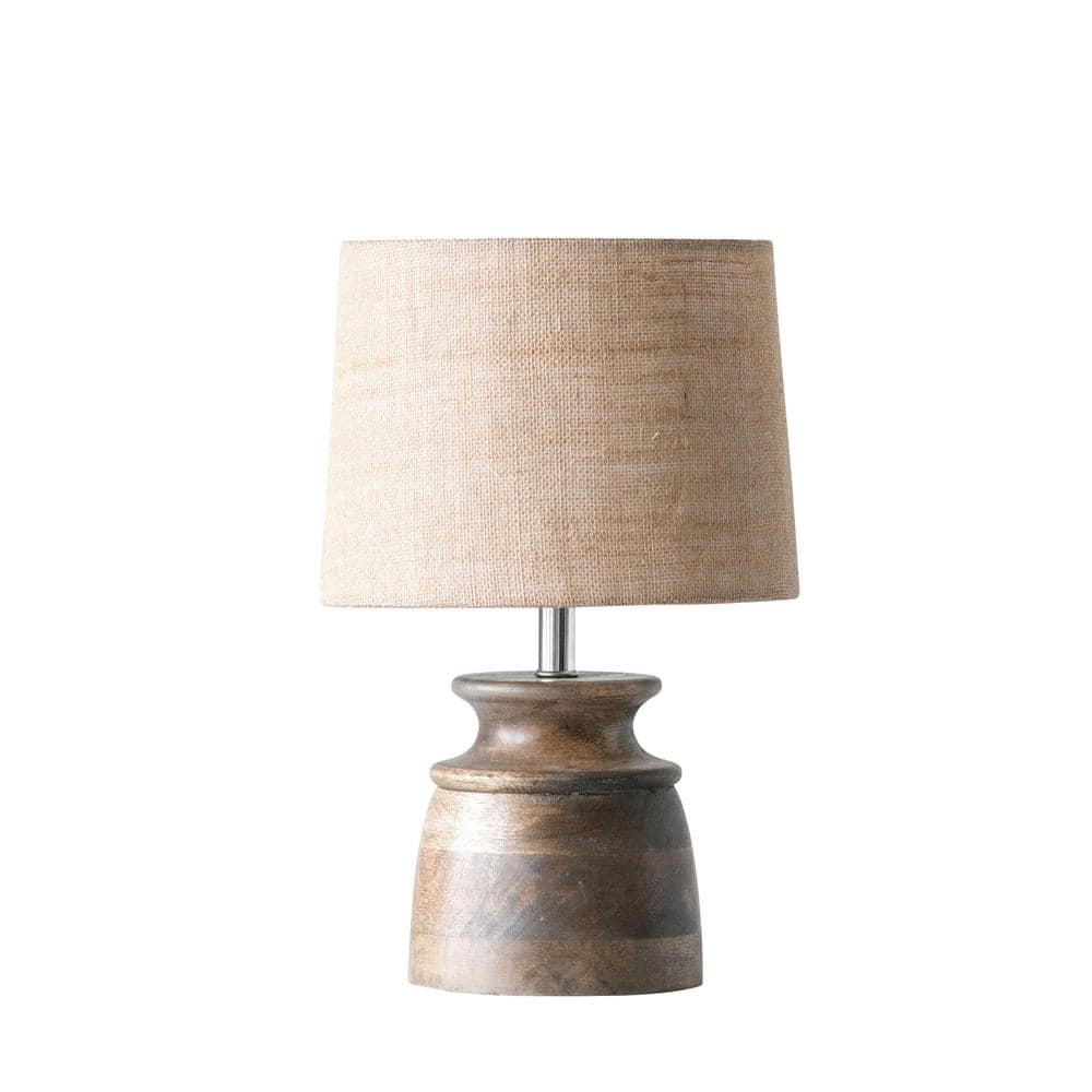 Partone Wood Table Lamp - Lamp Copper