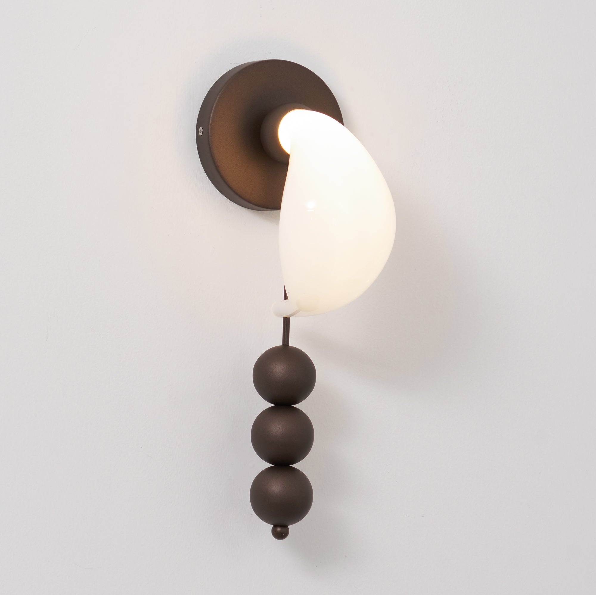Vesilara Creativity Modern Minimalist Glass Wall Lamp - Lamp Copper