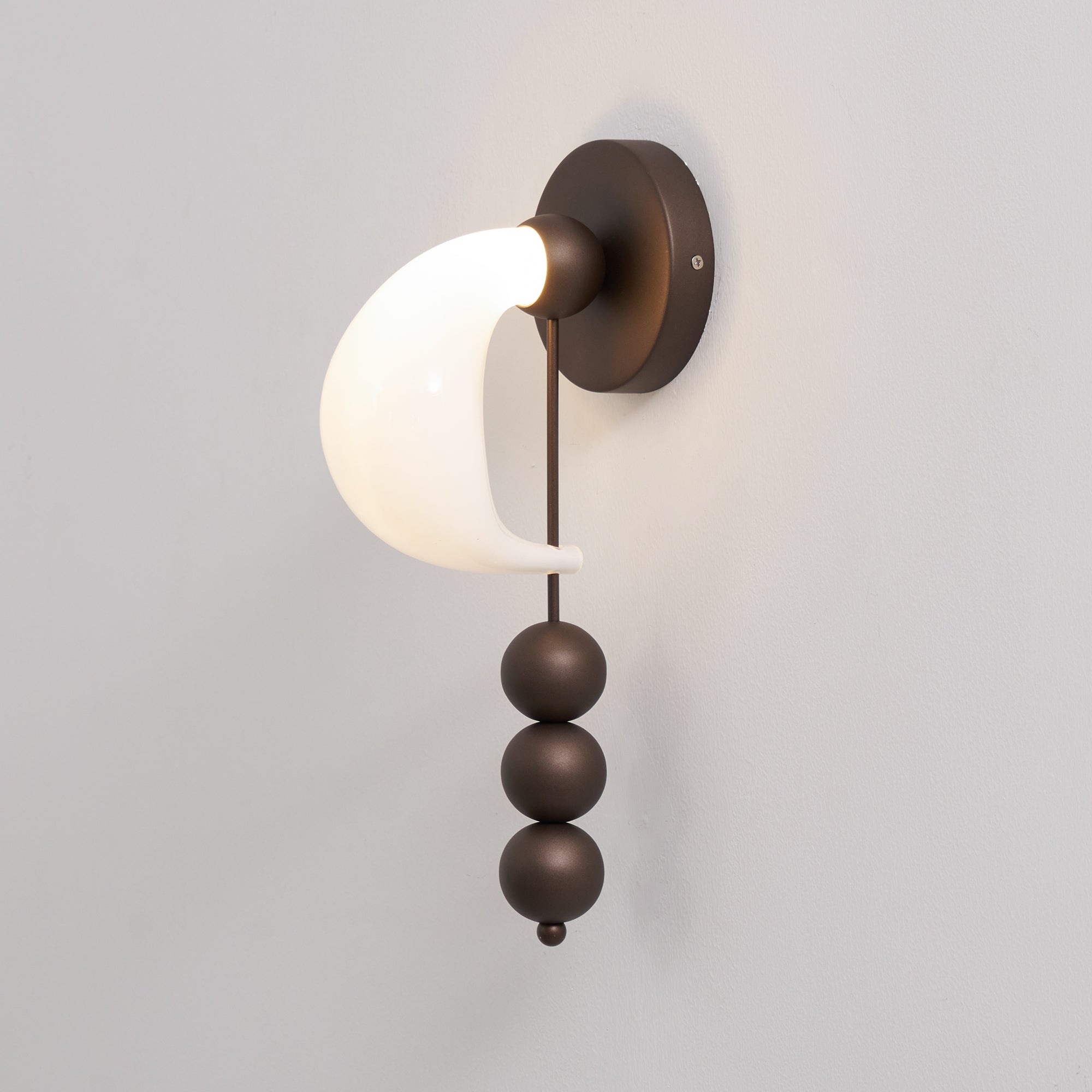 Vesilara Creativity Modern Minimalist Glass Wall Lamp - Lamp Copper