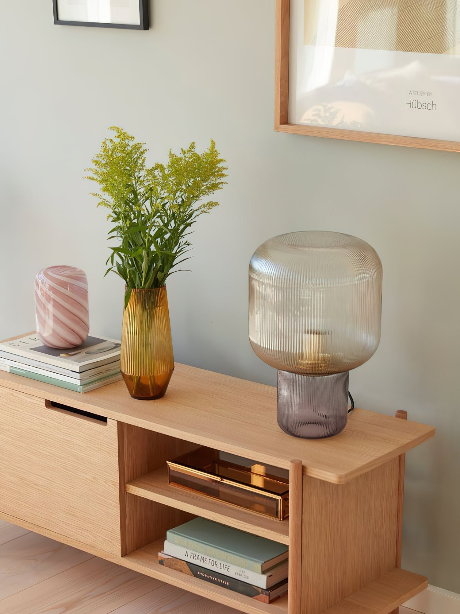 Paul Neuhaus Mashi Table Lamp - Lamp Copper