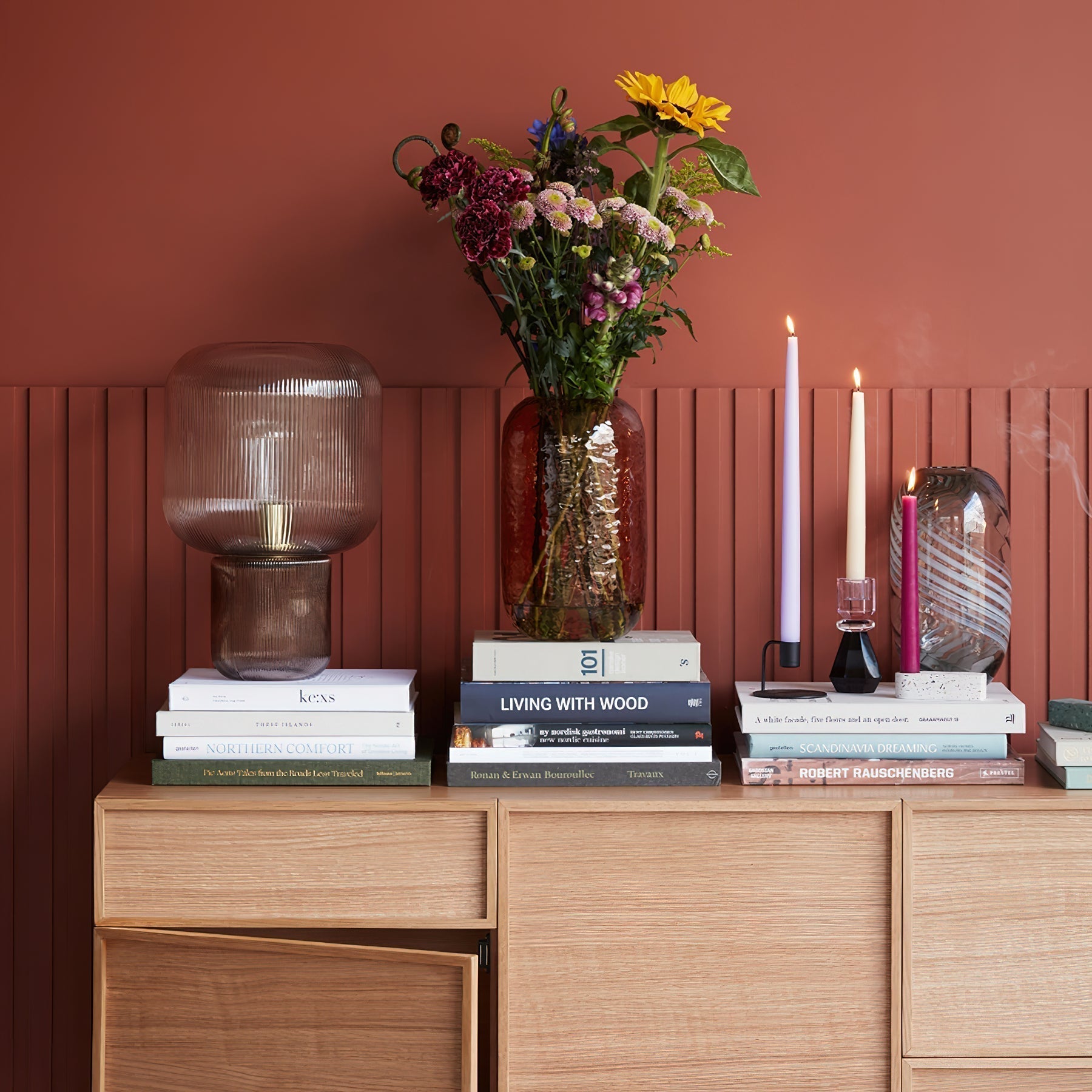 Paul Neuhaus Mashi Table Lamp - Lamp Copper