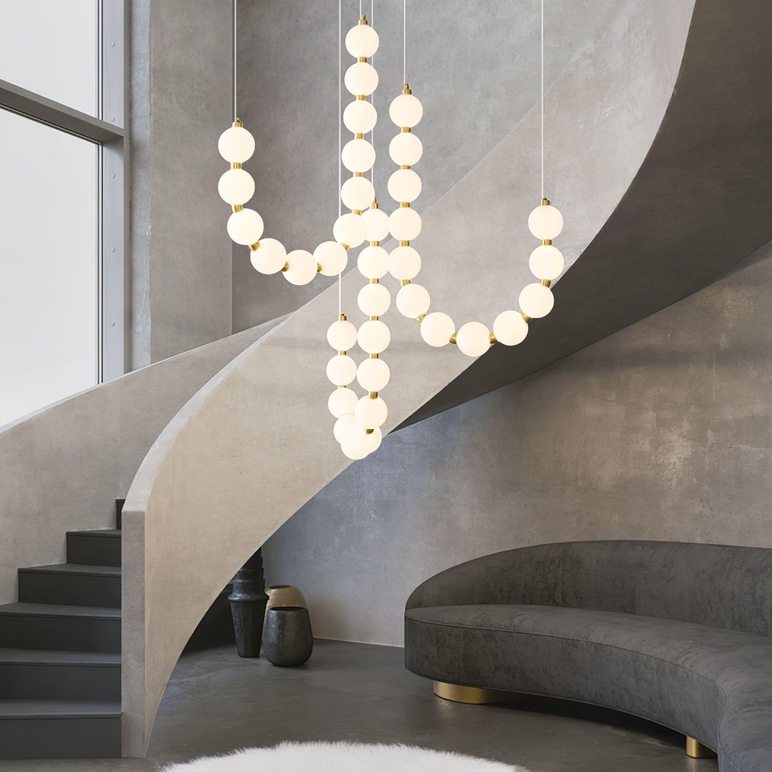 Gem Modern Acrylic Chandelier - Blowlighting