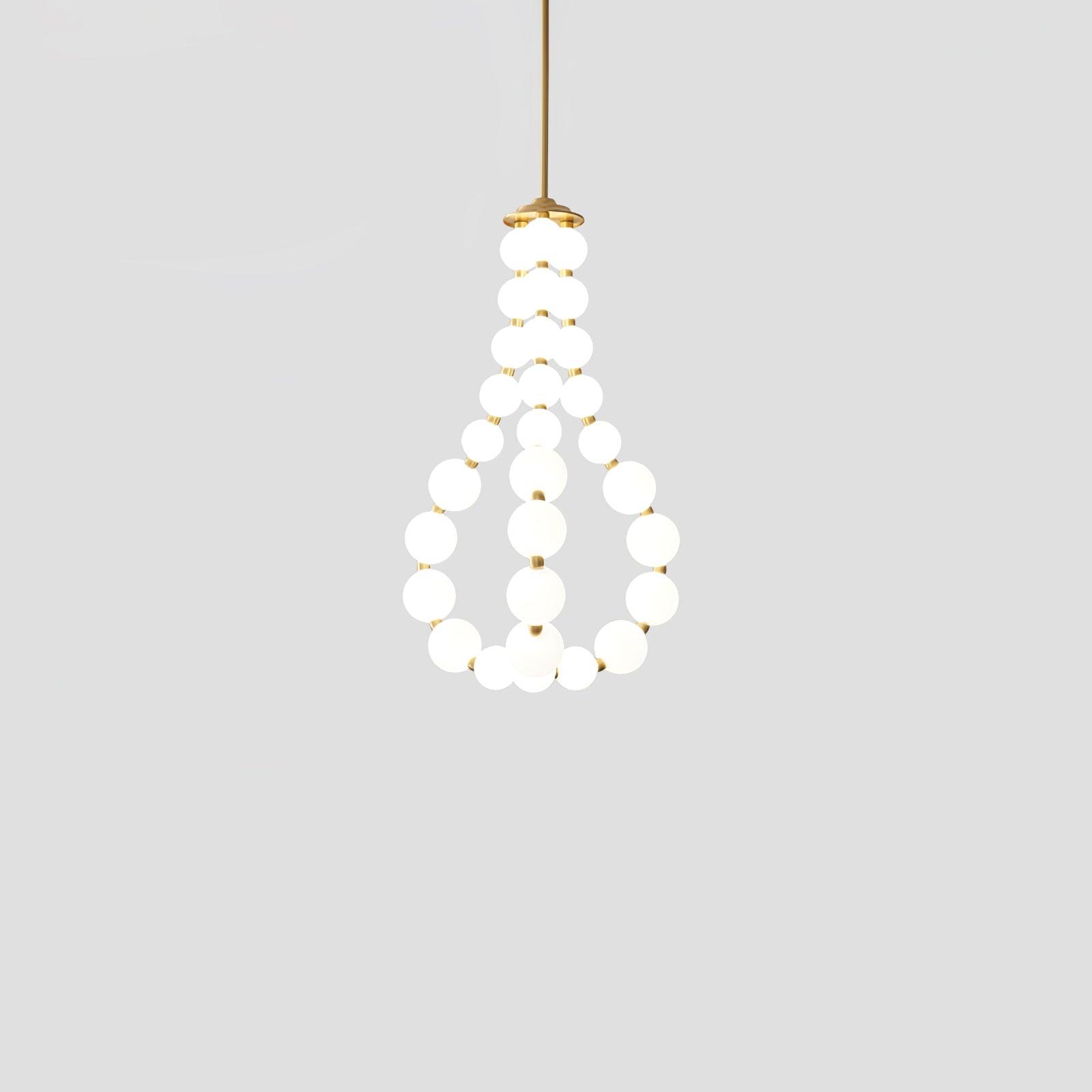 Pearl Modernl Glass Chandelier - Blowlighting
