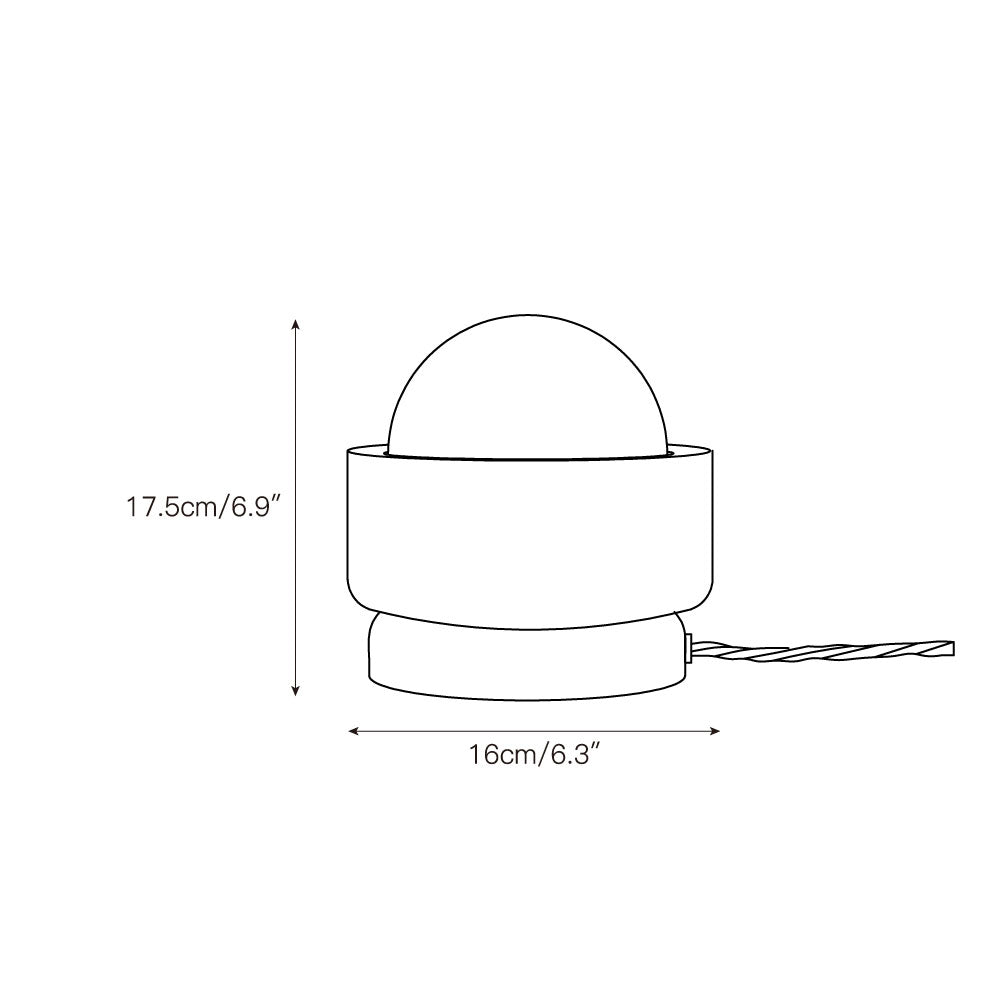 Pearla Table Lamp - Lamp Copper