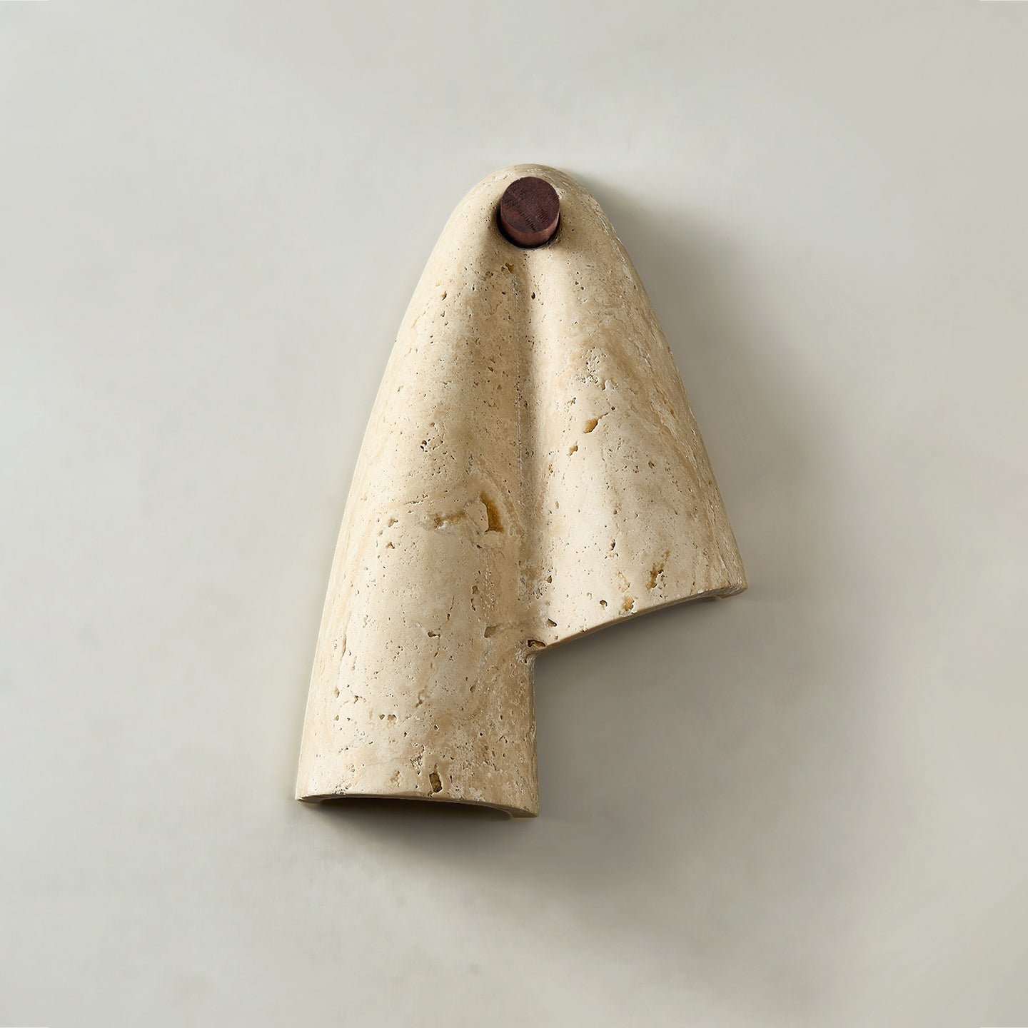 Vidoros Modern Minimalist Travertine Wall Lamp - Lamp Copper