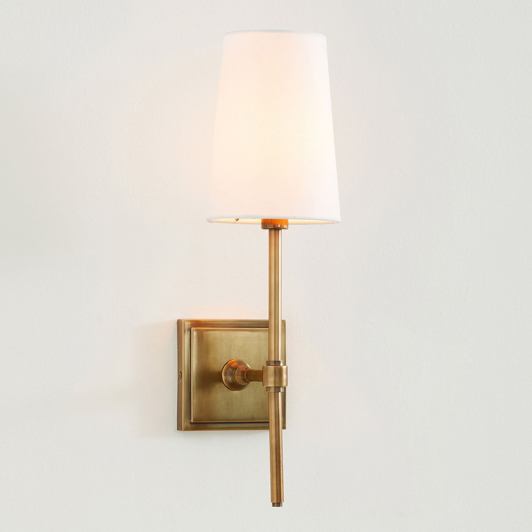 Vicarara Vintage Industrial Brass Fabric Wall Lamp - Lamp Copper