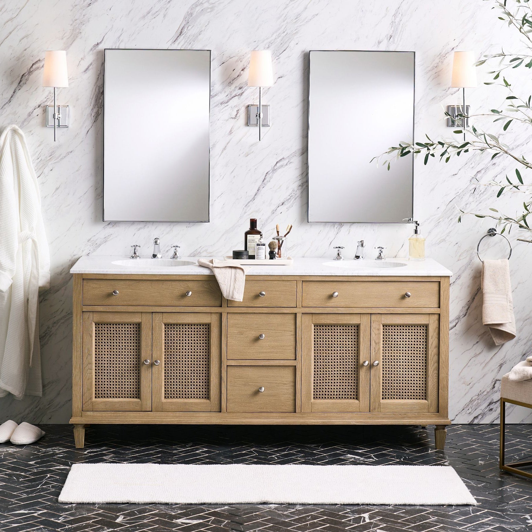 Vicarara Vintage Industrial Brass Fabric Wall Lamp - Lamp Copper