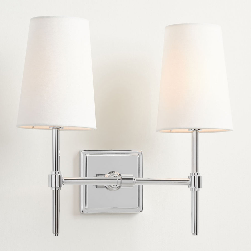 Vicarara Vintage Industrial Brass Fabric Wall Lamp - Lamp Copper