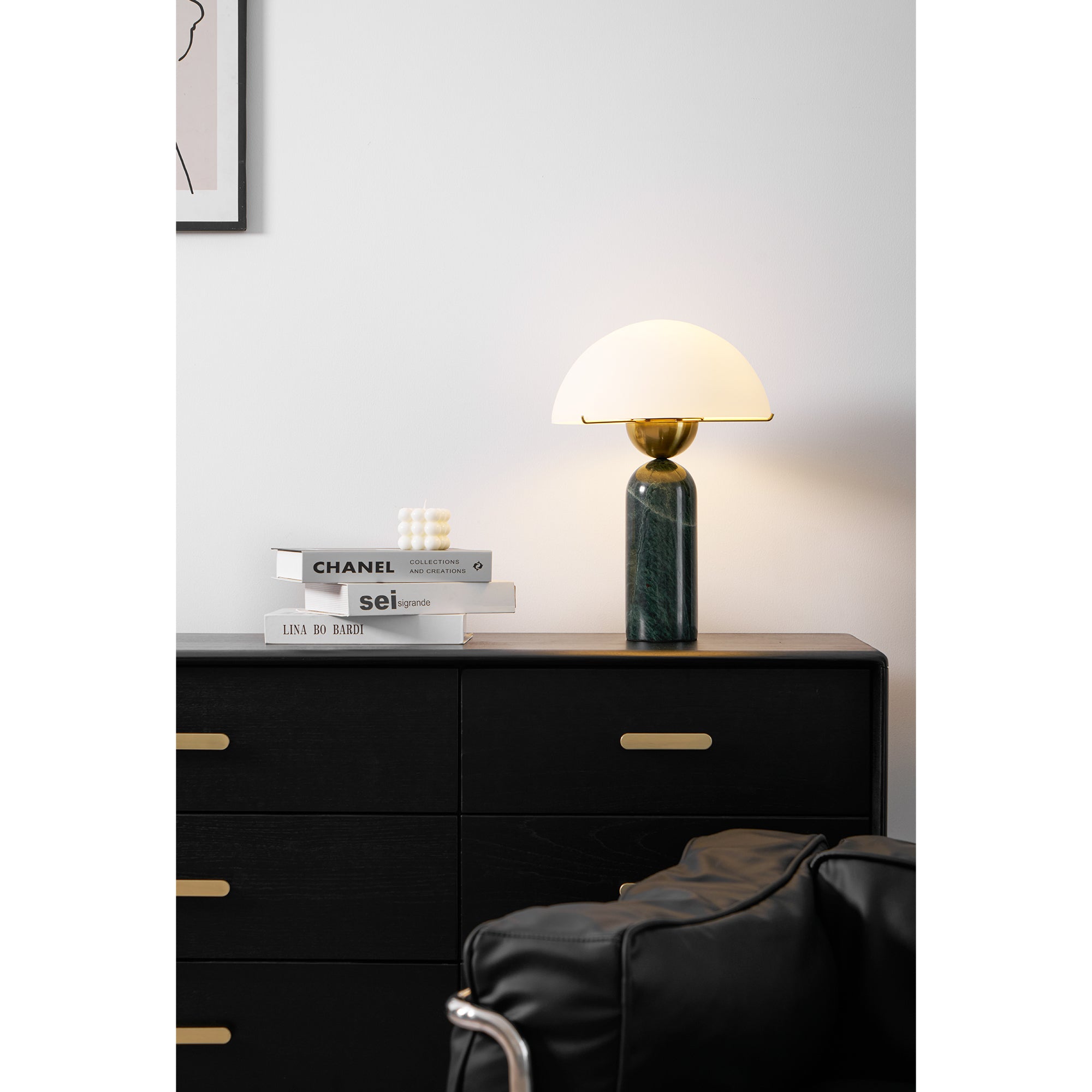 Peono Table Lamp - Lamp Copper