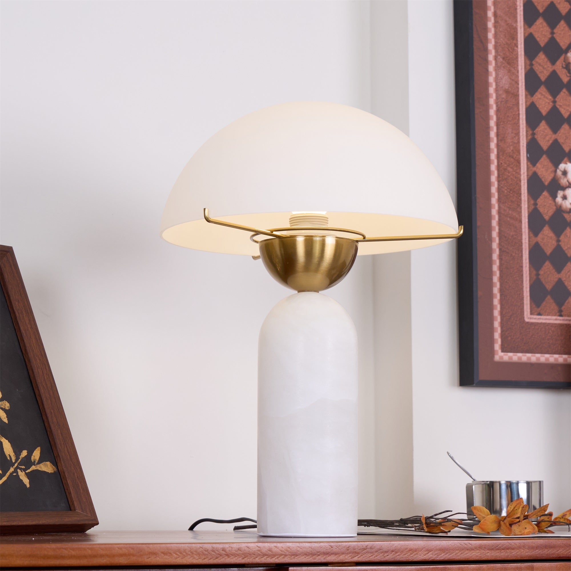 Peono Table Lamp - Lamp Copper
