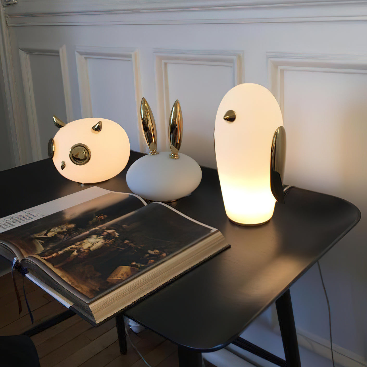 Pet Table Lamp - Lamp Copper