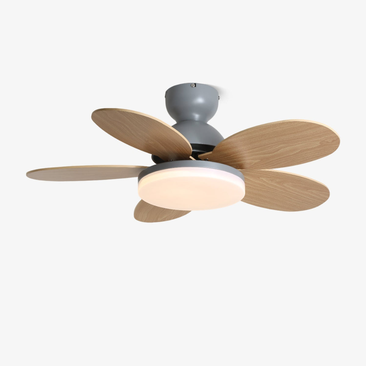Ventilatore da soffitto con luce Liora per bambini, pale in movimento