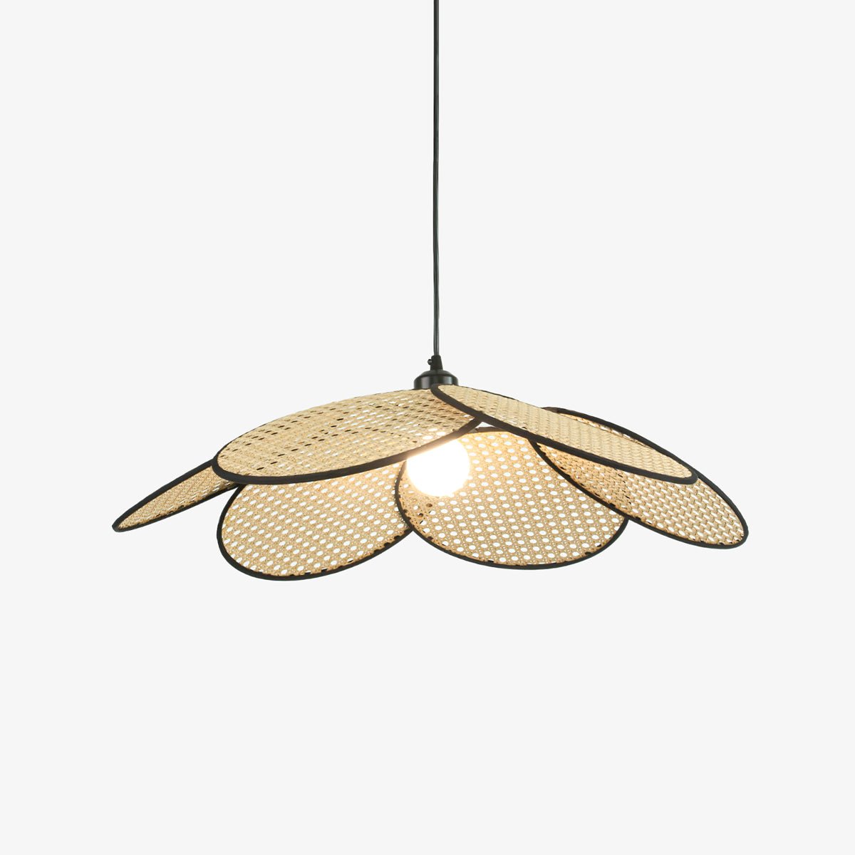 Petals Rattan Pendant Lamp - Blowlighting