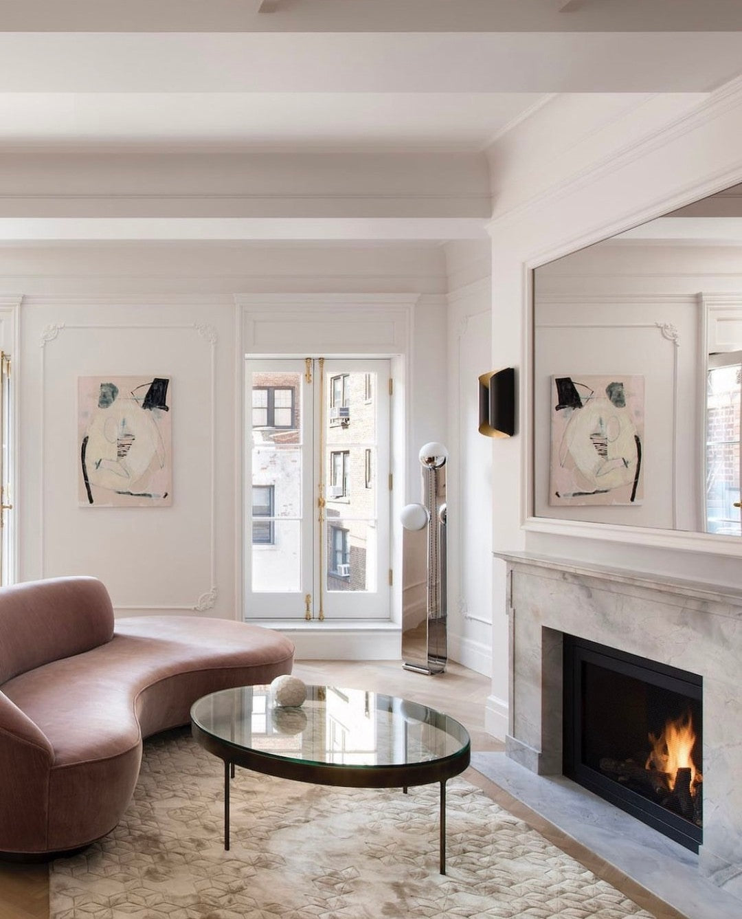 Pete & Nora Floor Lamp - Lamp Copper