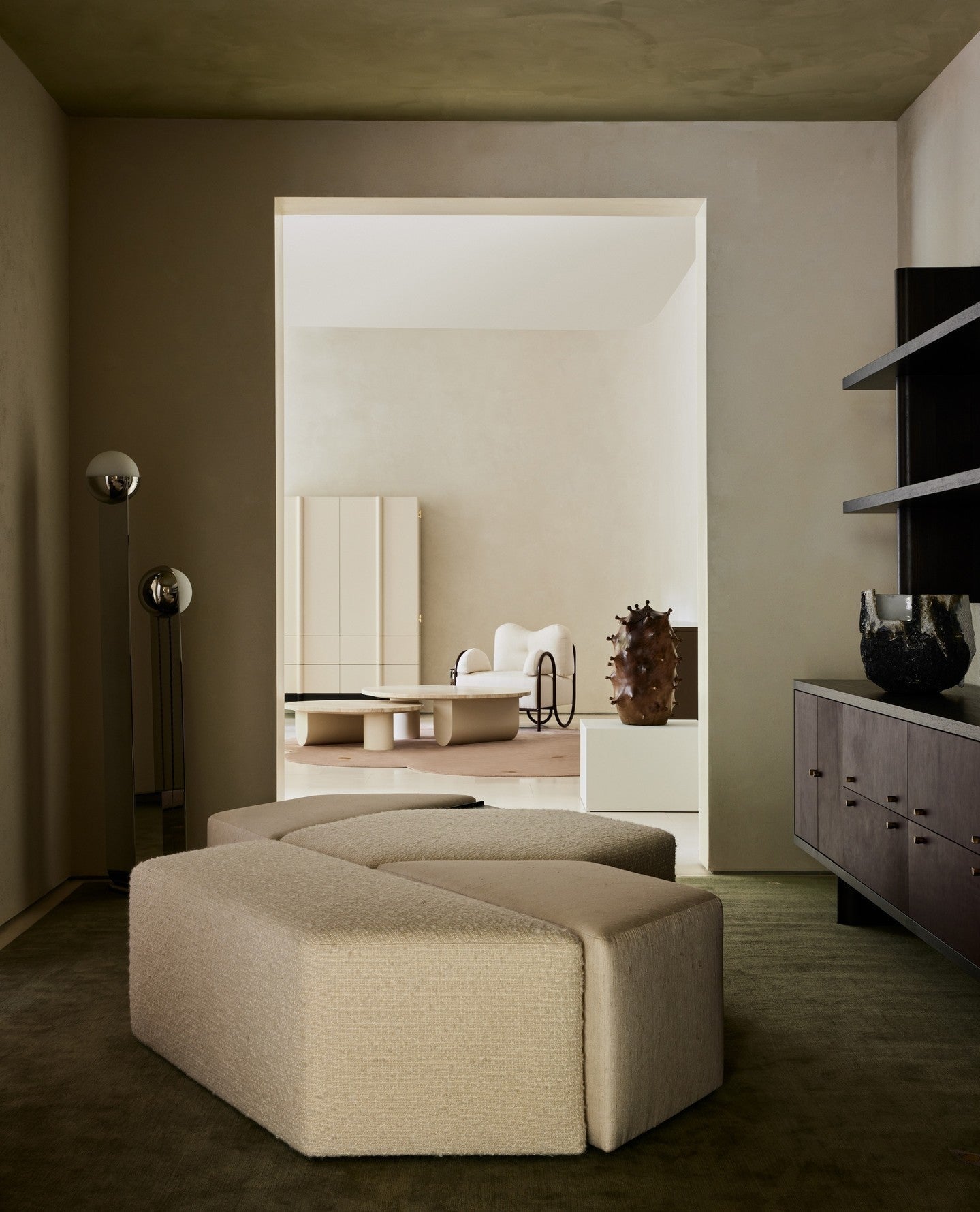 Pete & Nora Floor Lamp - Lamp Copper