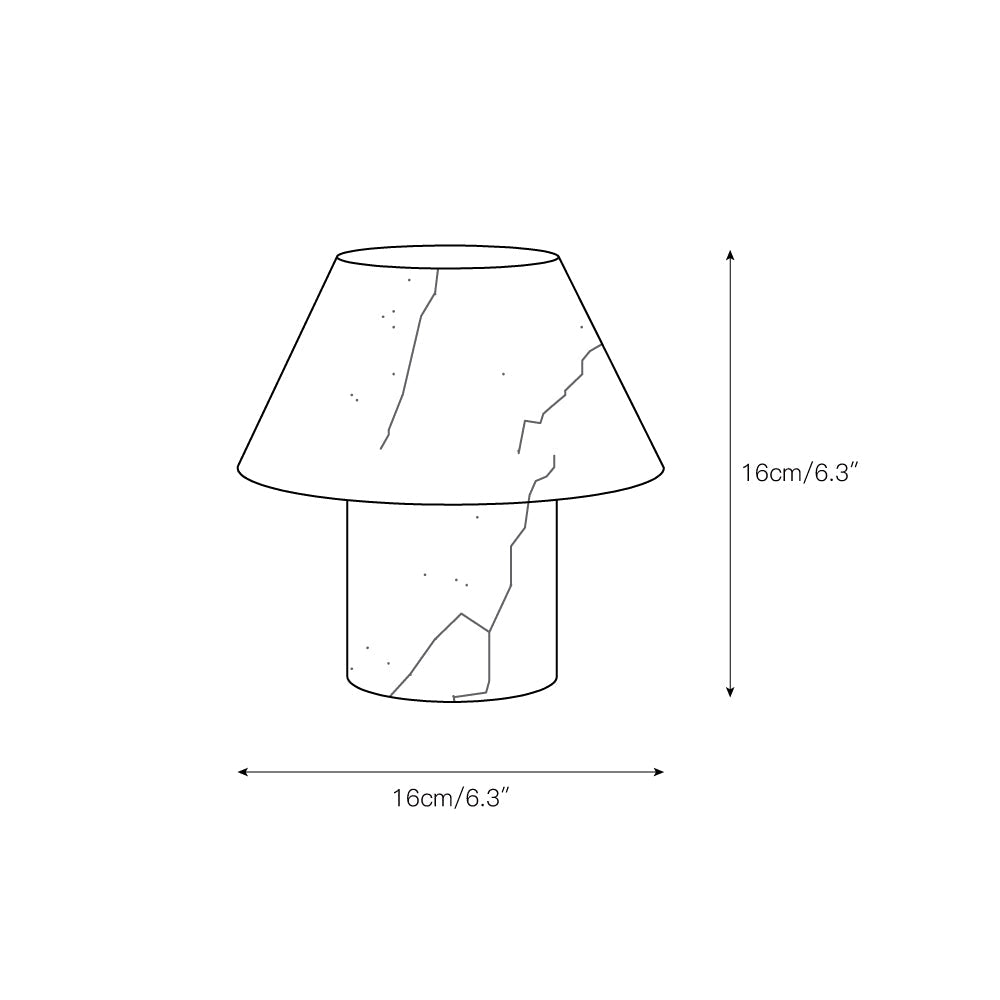 Petra Table Lamp - Lamp Copper