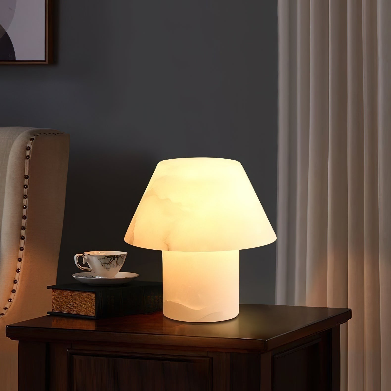 Petra Table Lamp - Lamp Copper