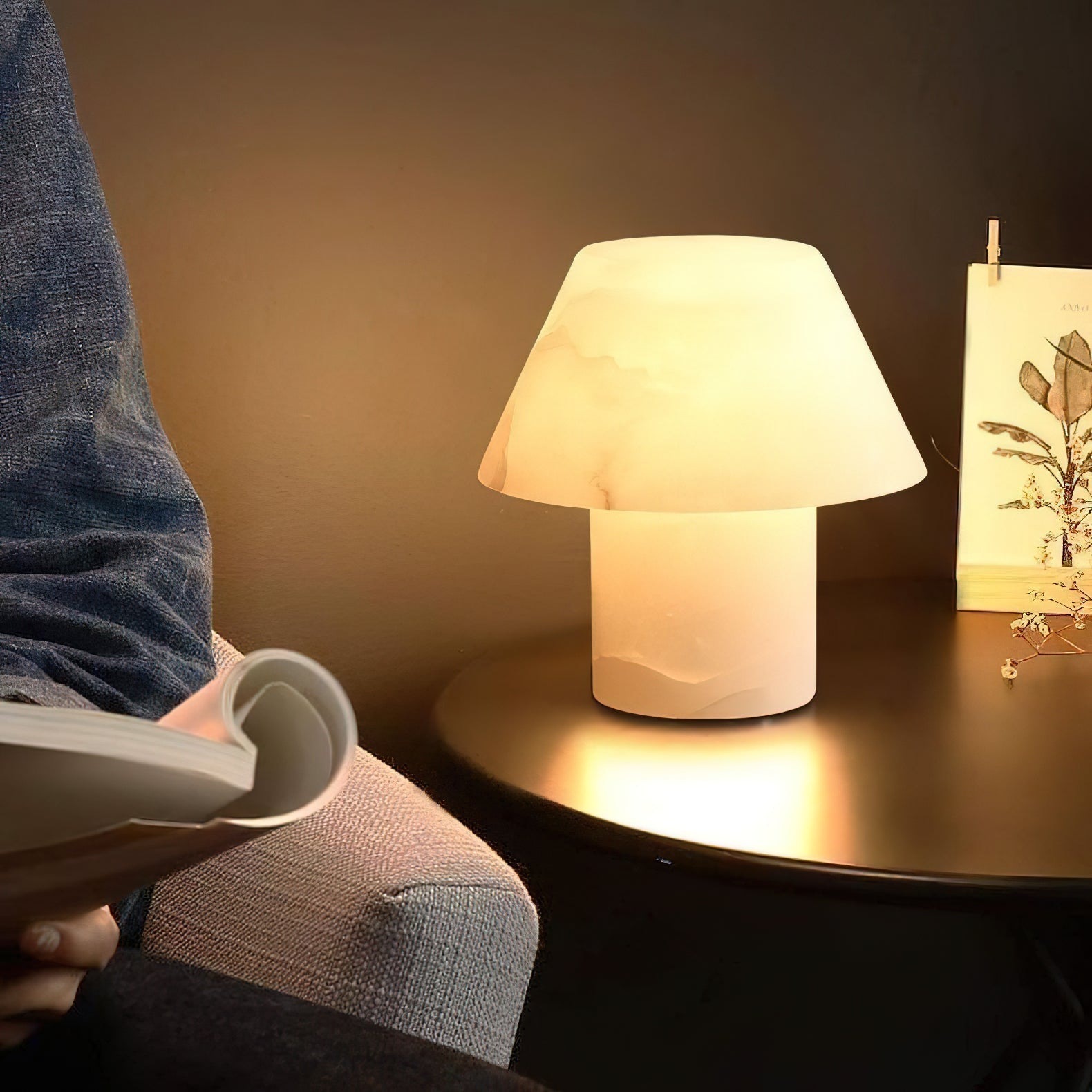 Petra Table Lamp - Lamp Copper