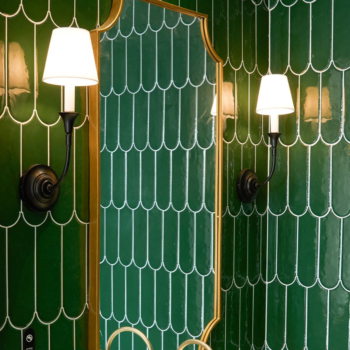 Silva Applique da Parete Vintage in Tessuto