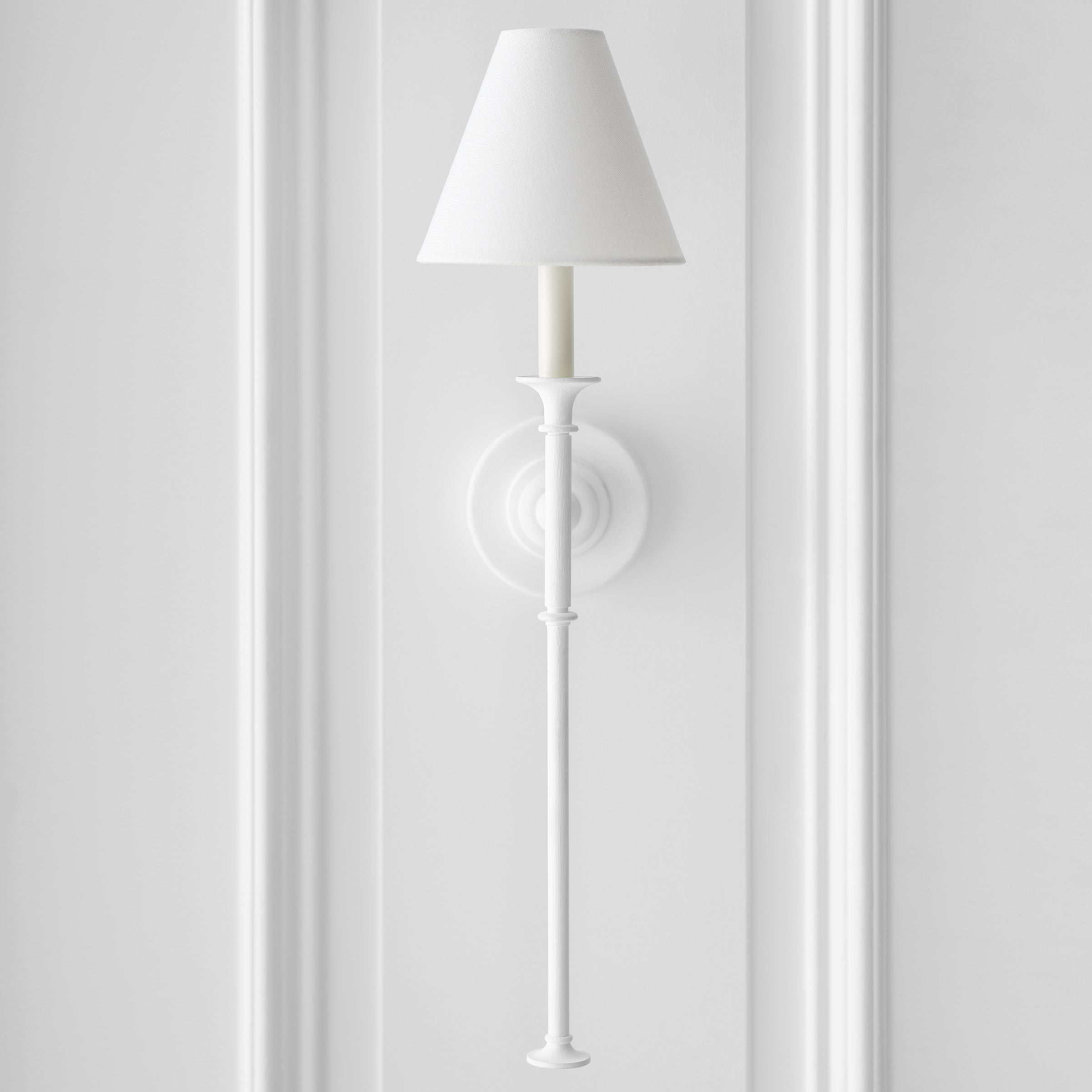 Silva Applique da Parete Vintage in Tessuto