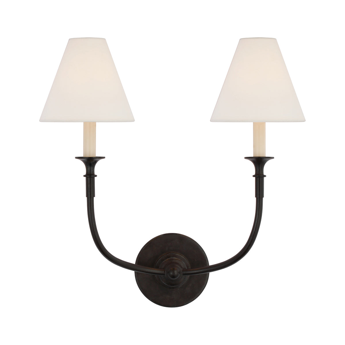 Silva Applique da Parete Vintage in Tessuto