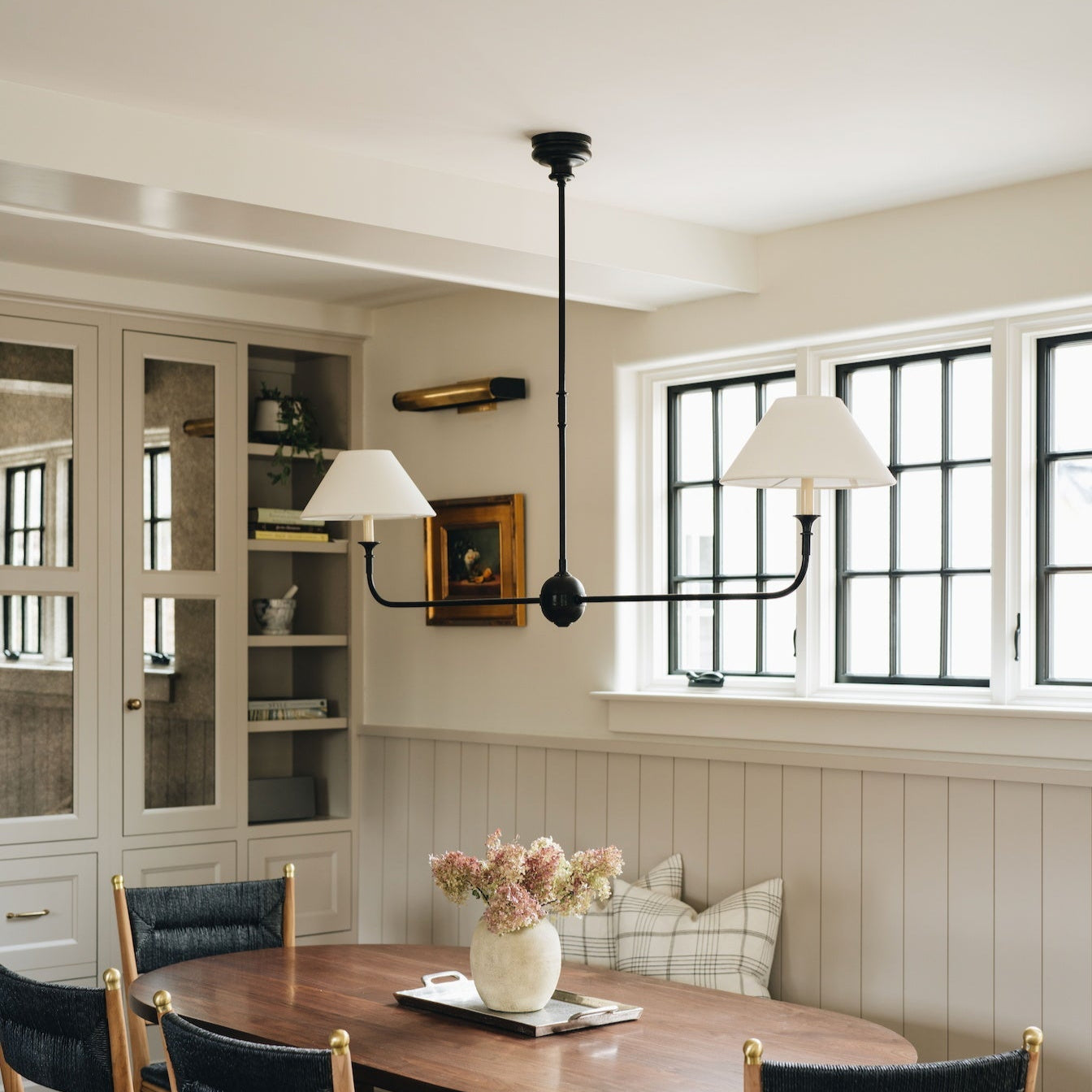 Silva Lampadario Lineare Moderno LED in Metallo