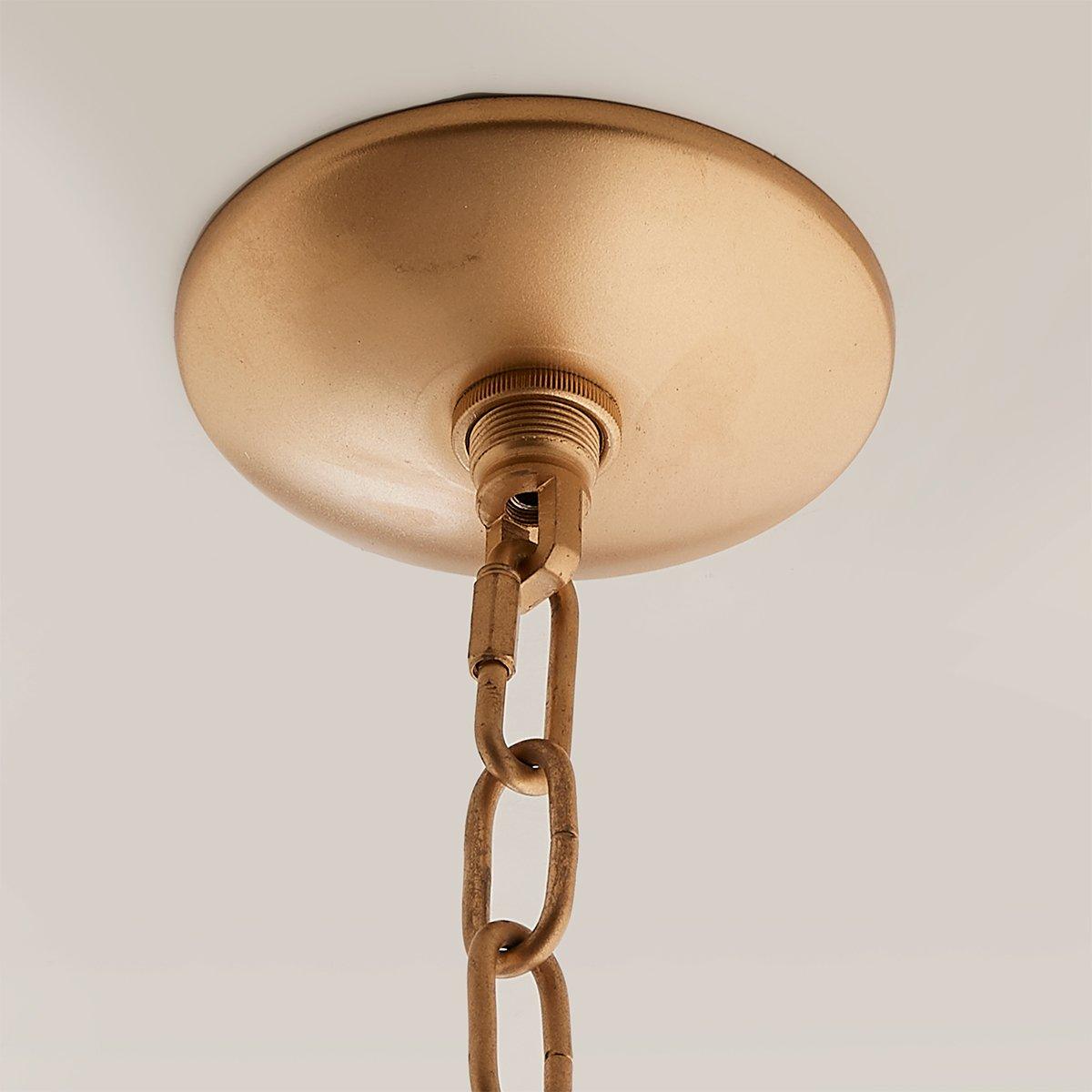Eursorion Modern Minimalist Metal Pendant Light - Lamp Copper