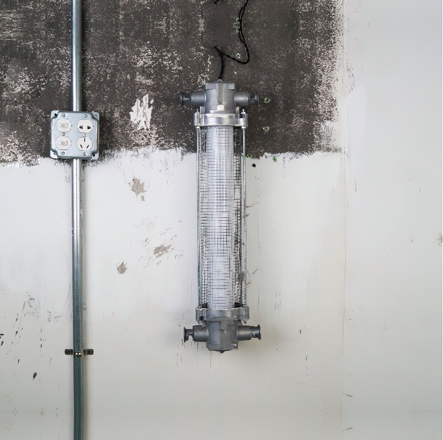 Nyliryra Elegance Vintage Offset Metal Wall Lamp - Lamp Copper