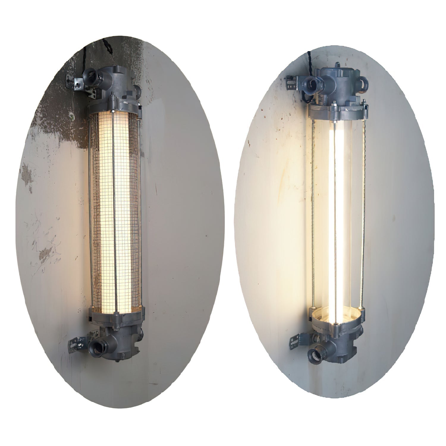 Nyliryra Elegance Vintage Offset Metal Wall Lamp - Lamp Copper