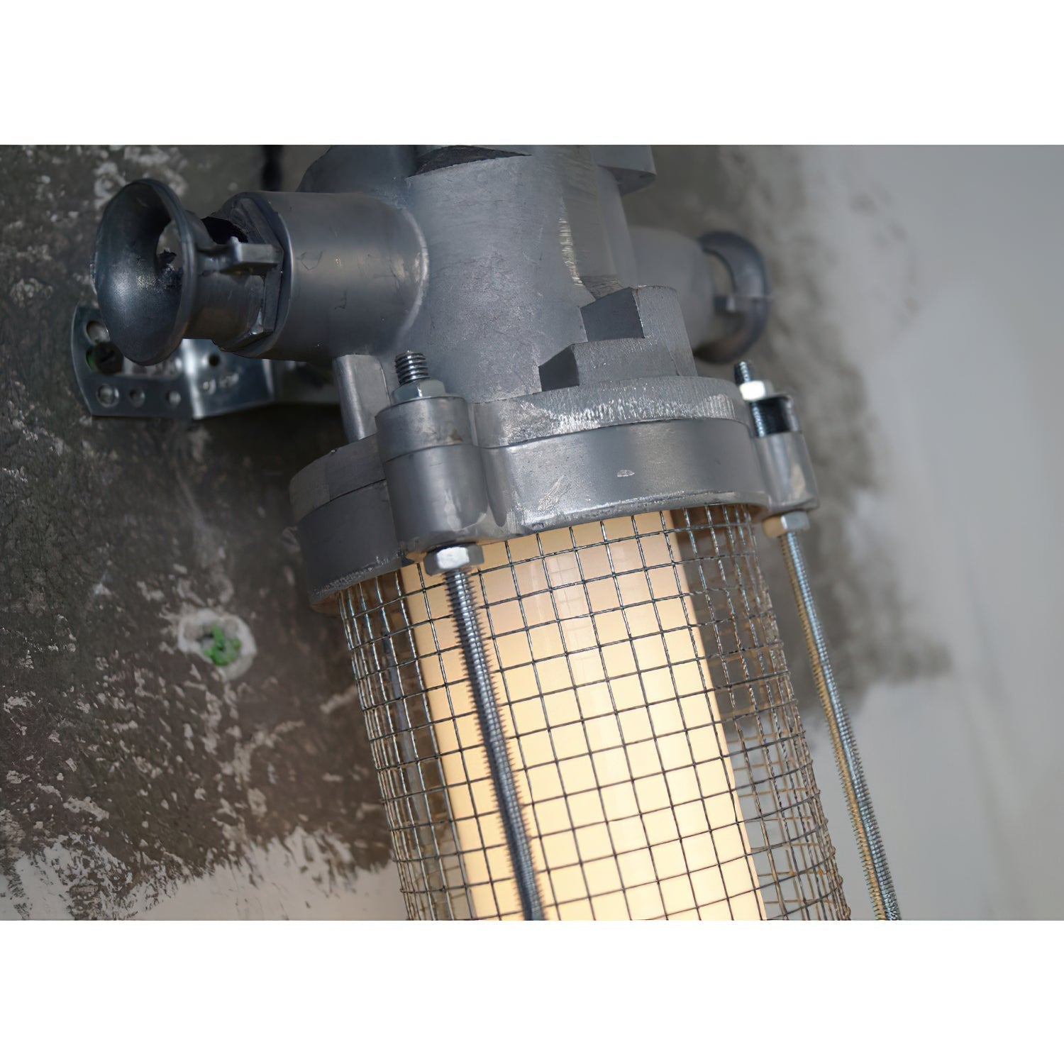 Nyliryra Elegance Vintage Offset Metal Wall Lamp - Lamp Copper